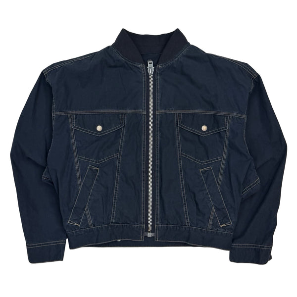 (W) Vintage DKNY Jeans Cropped Denim Jacket