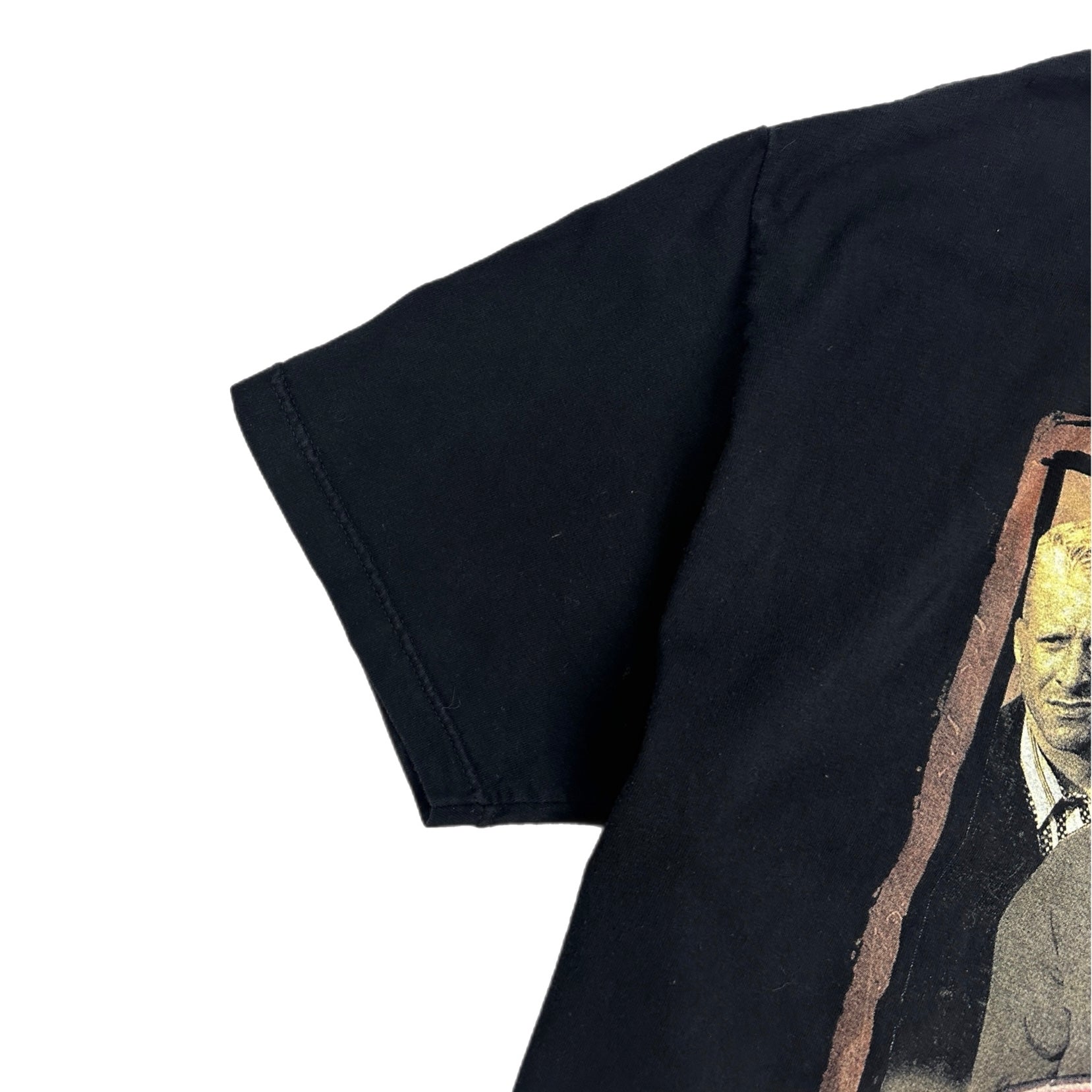 2001 Nickleback Silver Side Up Tour Tee Black