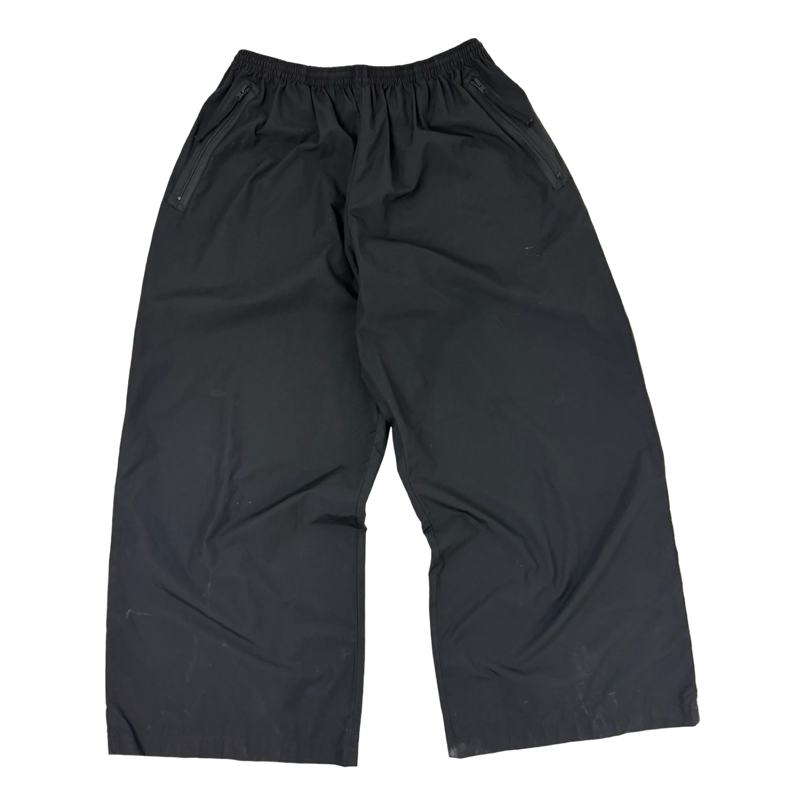 Acne Studios Nylon Wide Leg Track Pants Black