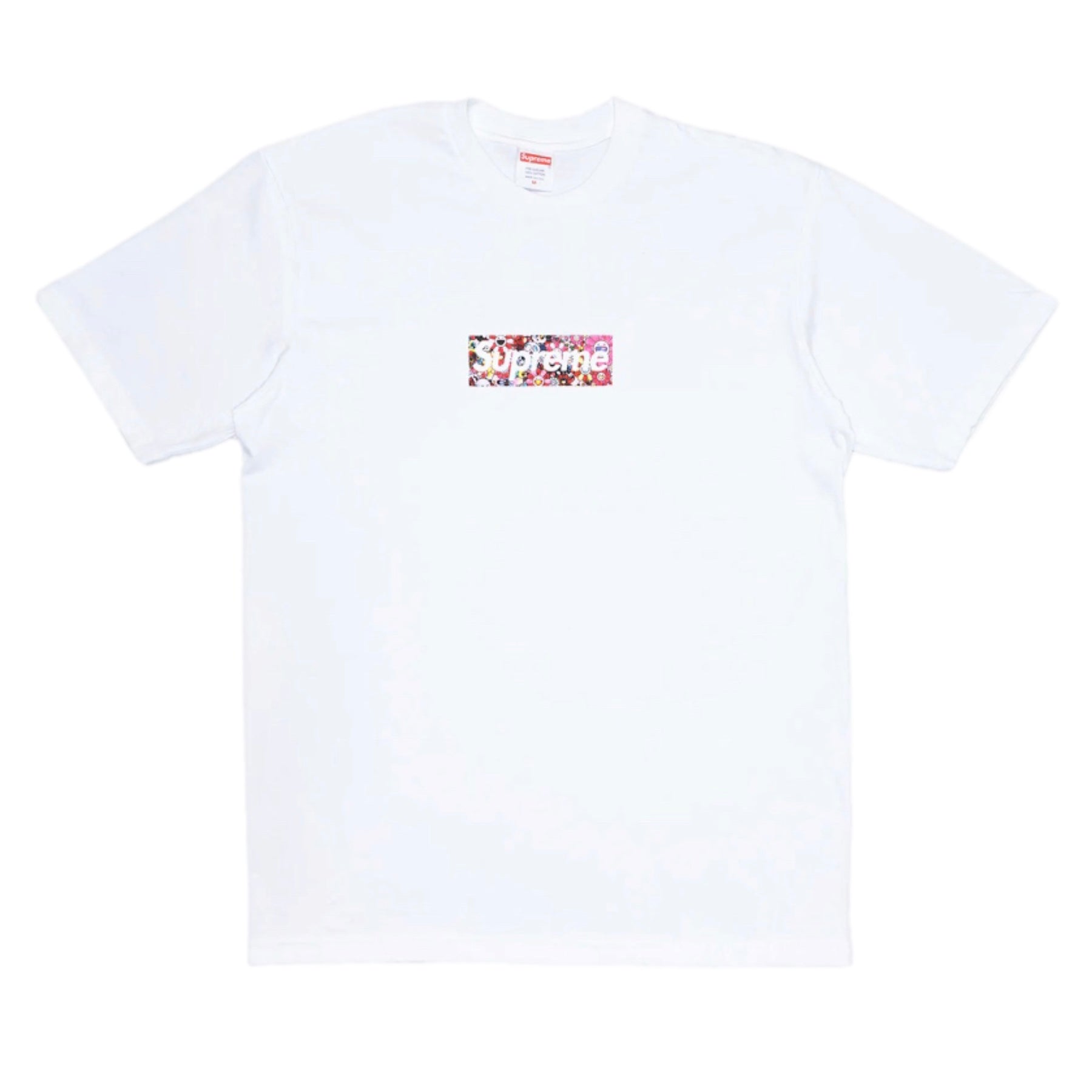 Supreme Takashi Murakami COVID-19 Relief Box Logo Tee White