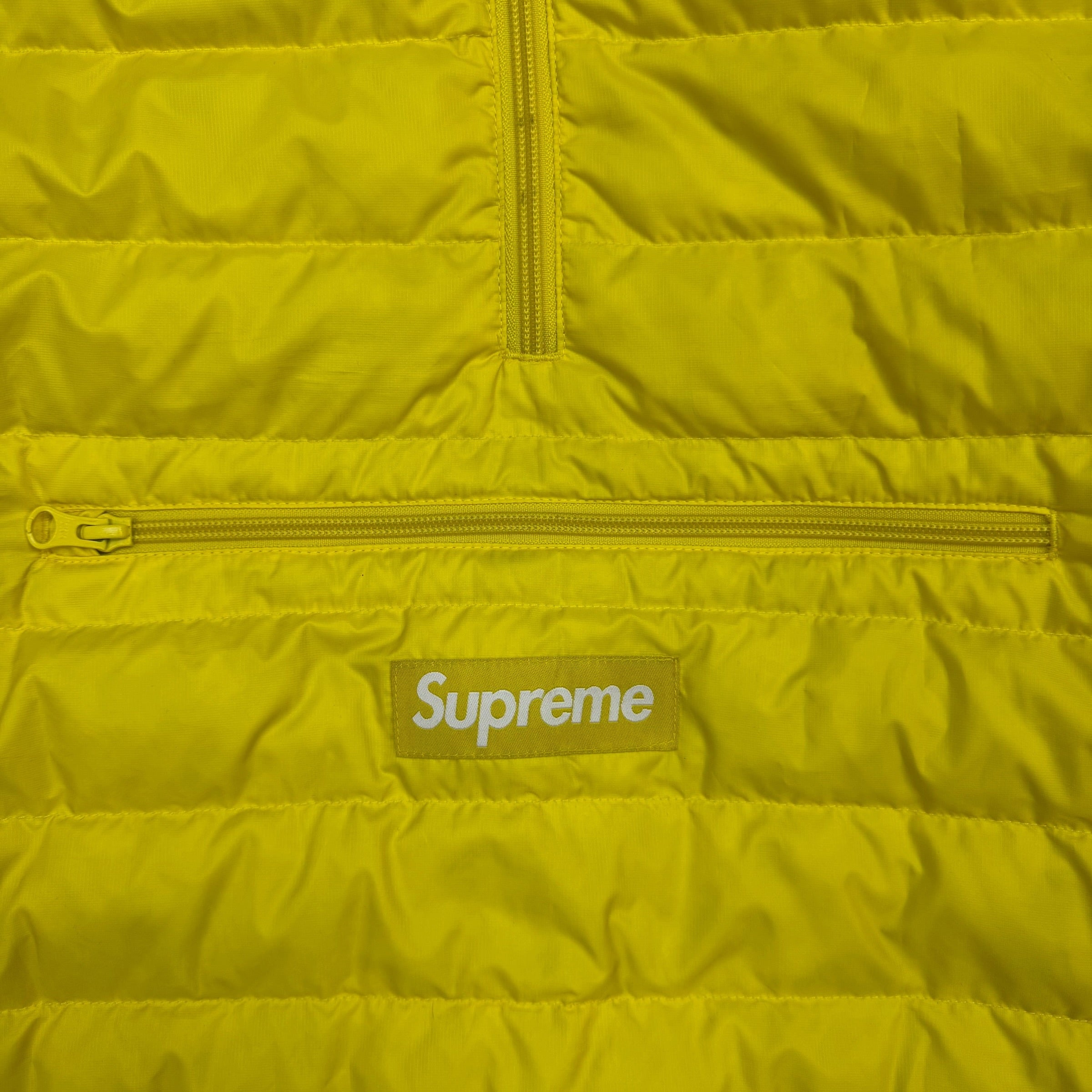 Supreme Micro Down Half Zip Hooded Pullover