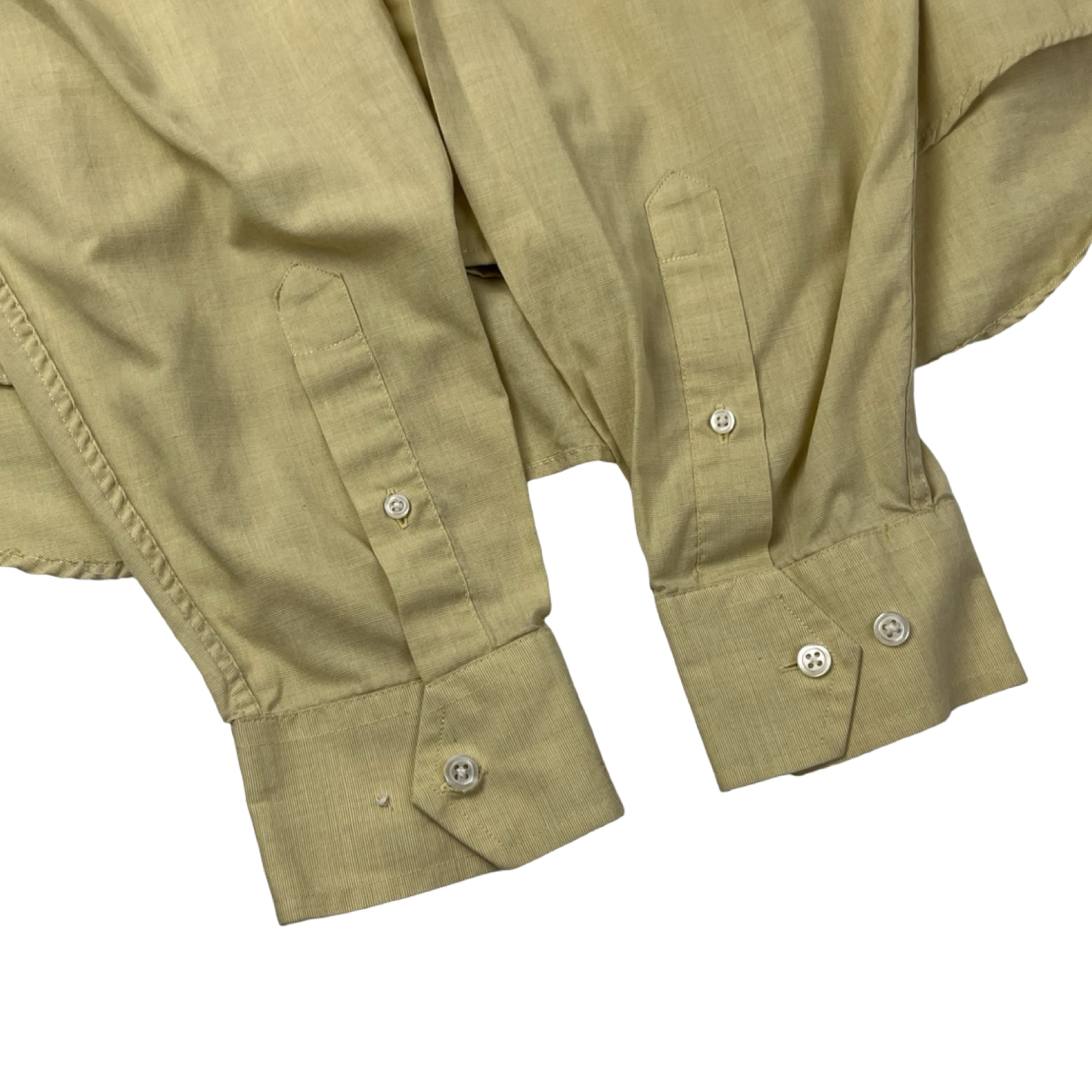 Vintage Christian Dior Button Up Yellow