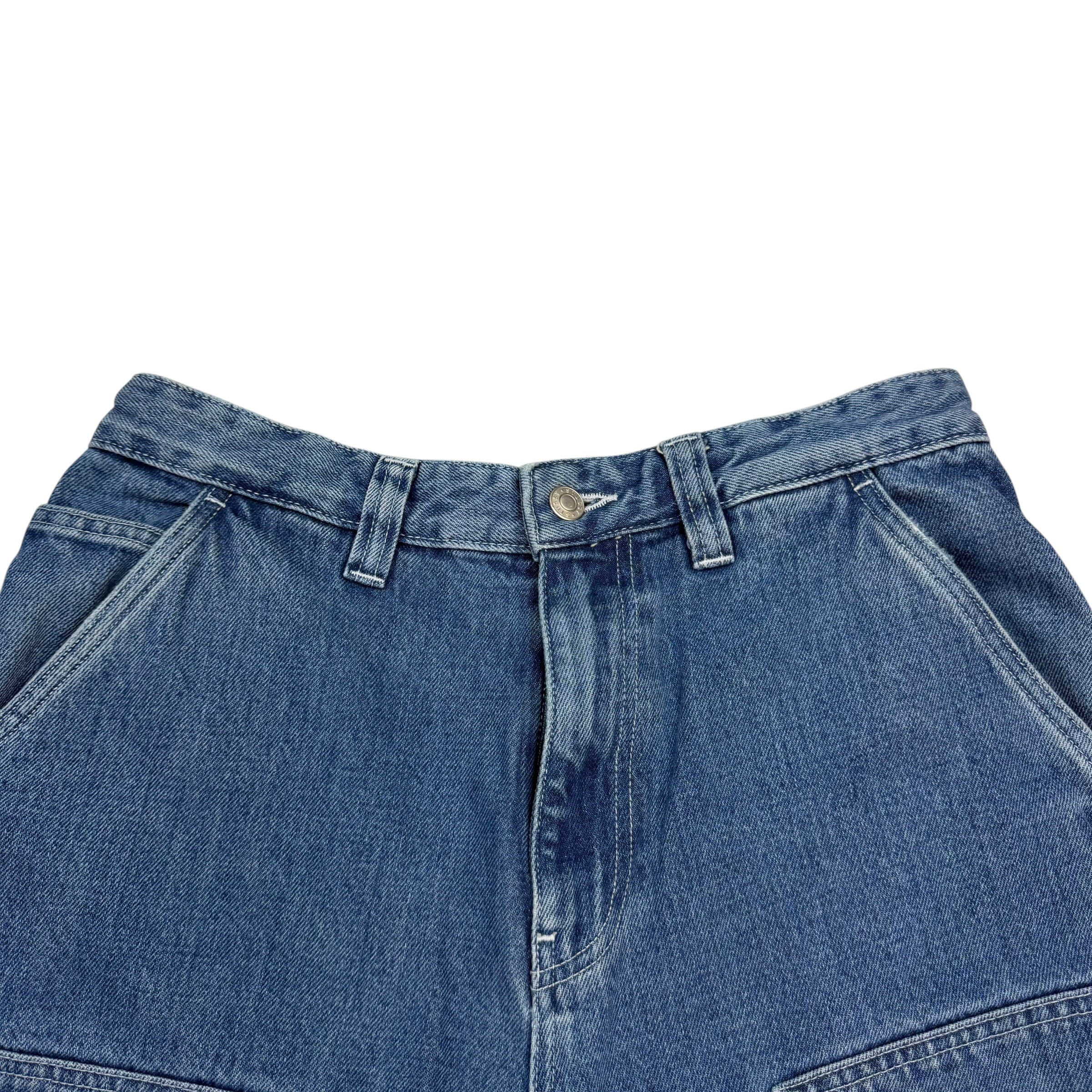 Stussy Denim Double Knee Work Pants Blue