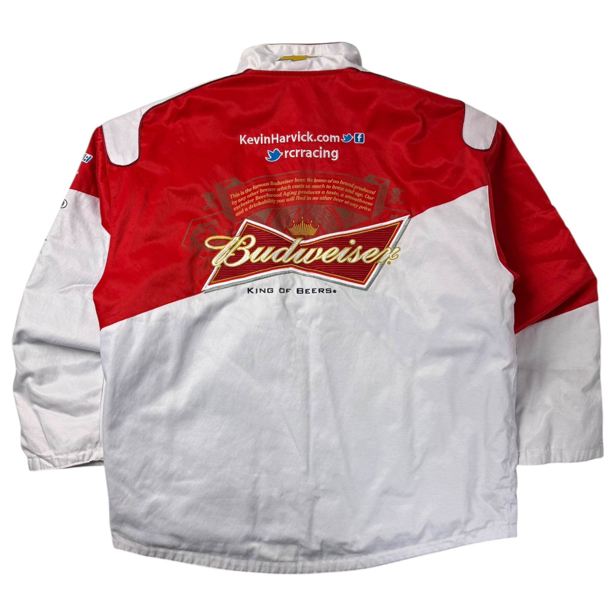 Vintage Budweiser Chase Authentics NASCAR Jacket