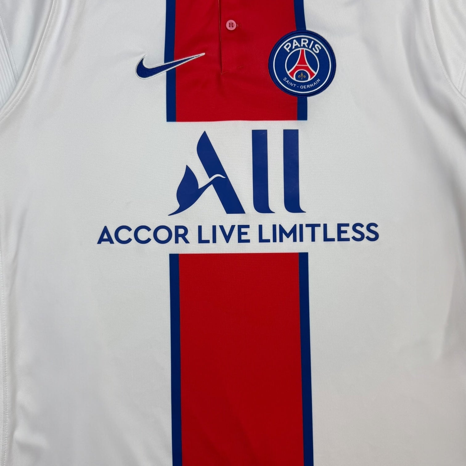 Nike PSG Vapor Knit Away Jersey White