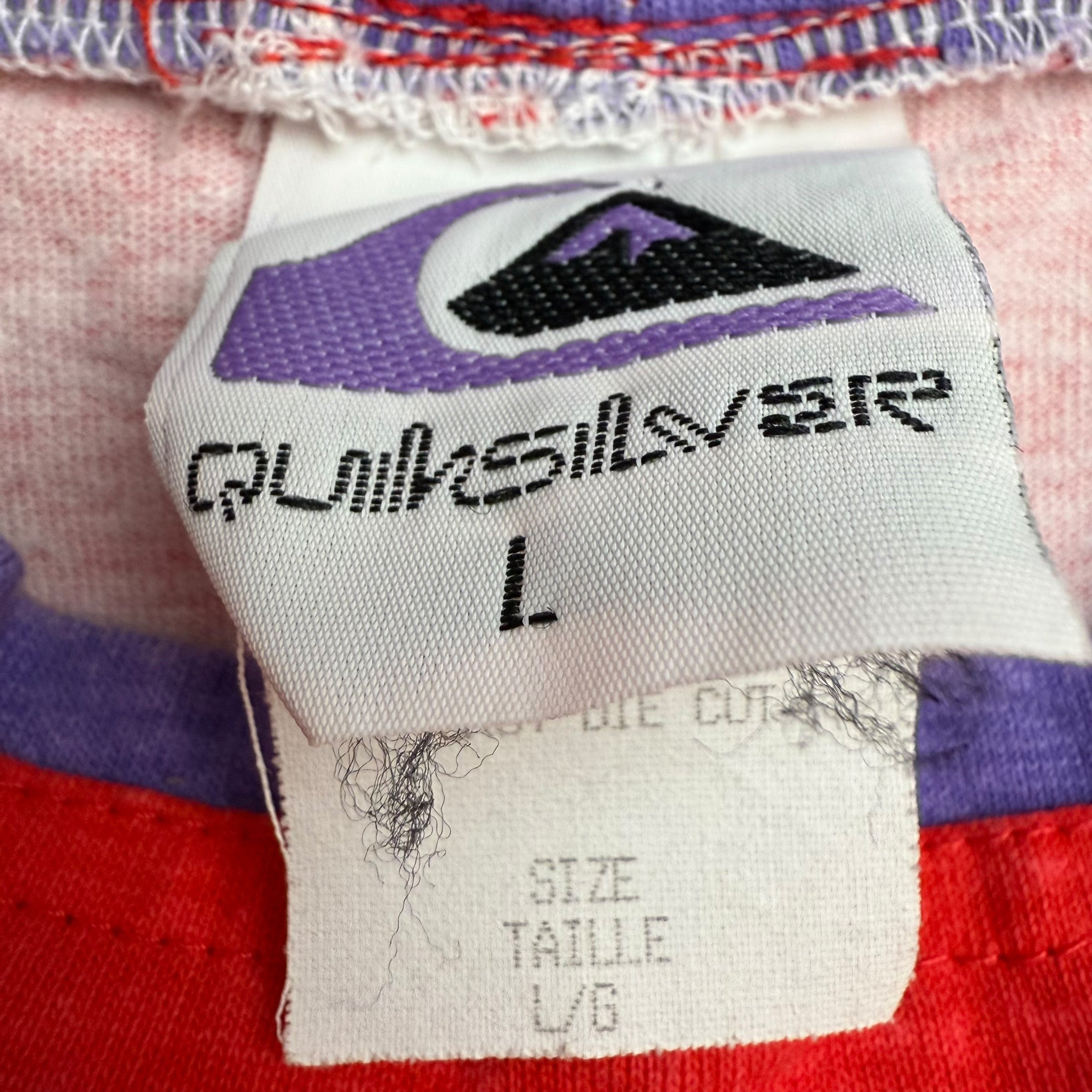 Vintage Quicksilver Tee Red