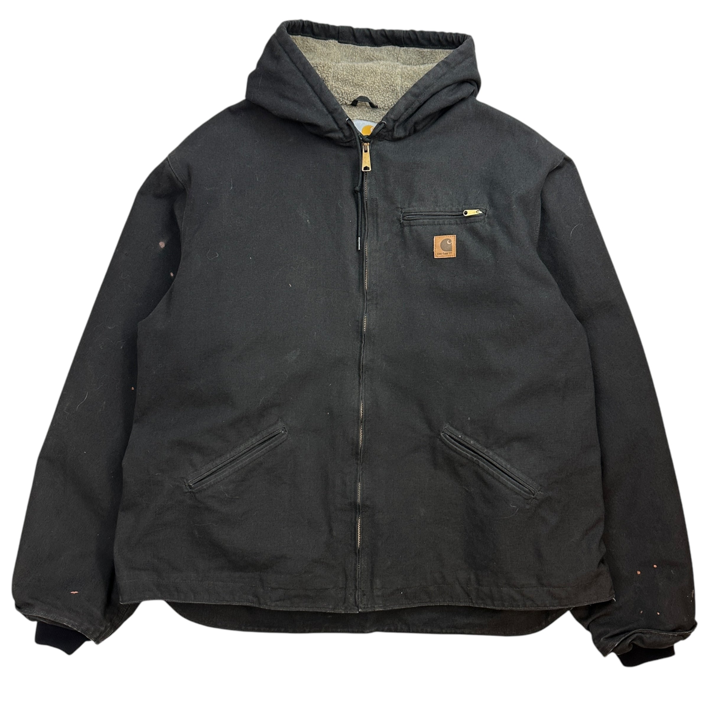 Vintage Carhartt Sierra Sherpa Lined Jacket Black