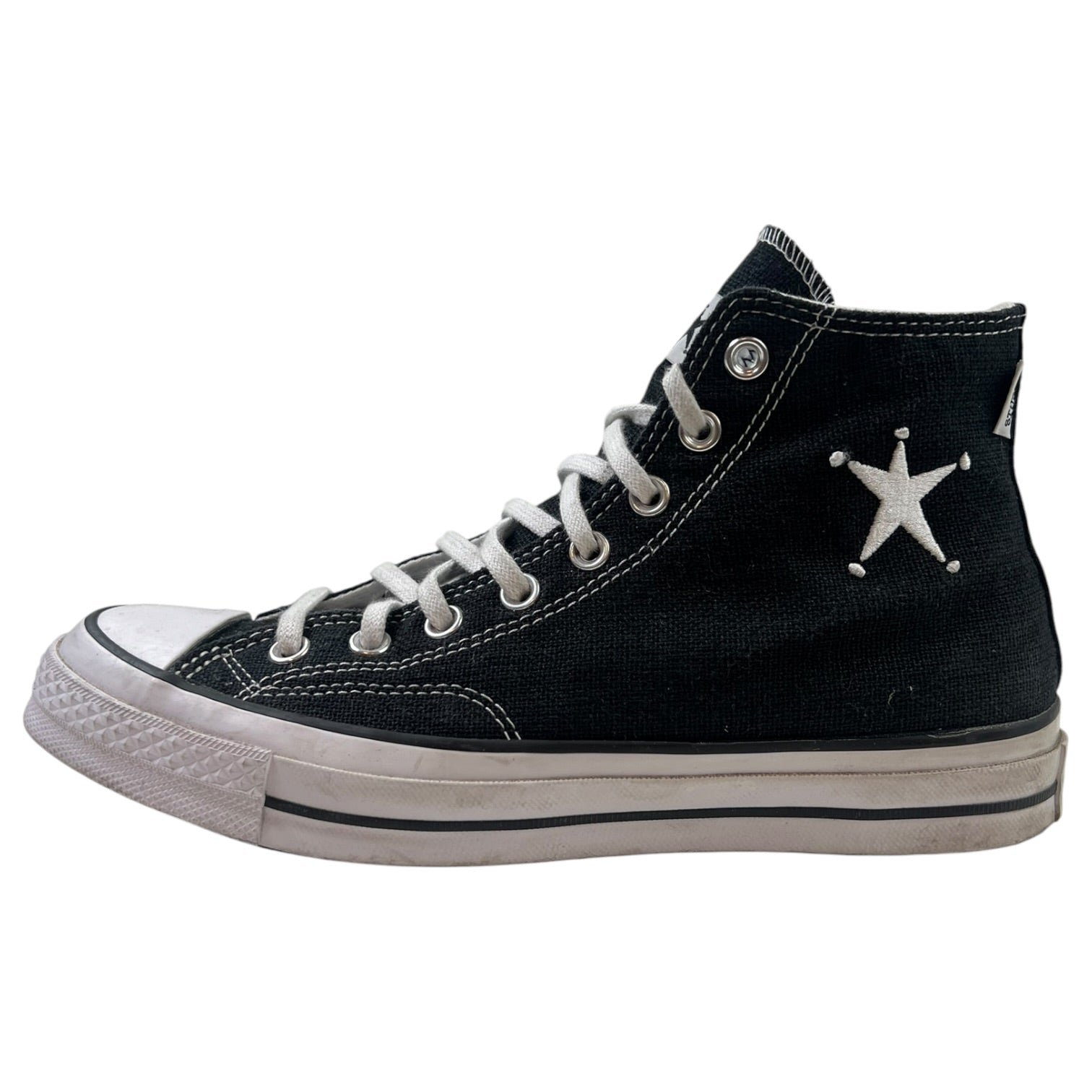 Stussy X Converse Chuck 70 Hi Black