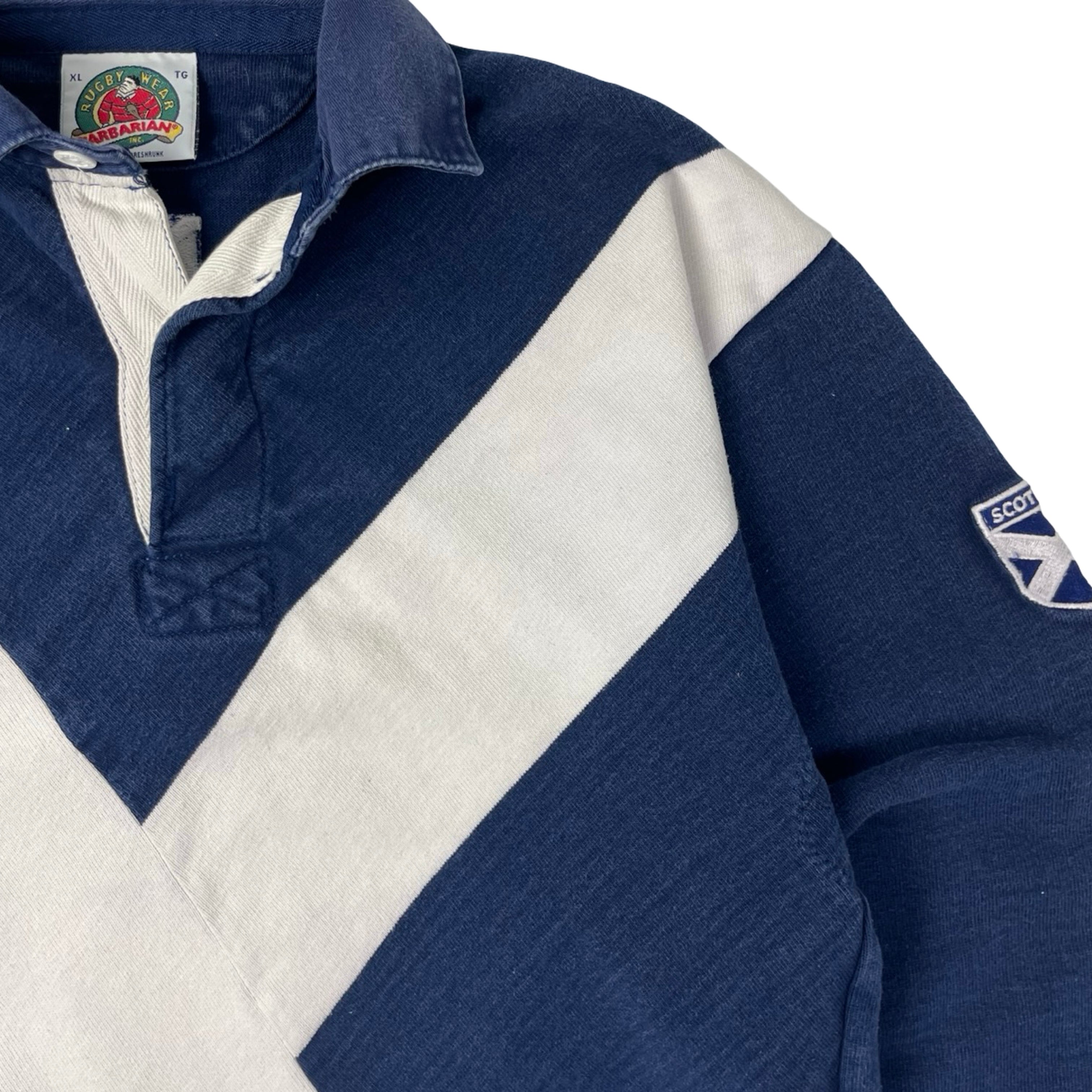 Vintage Team Scotland Barbarian Rugby Polo