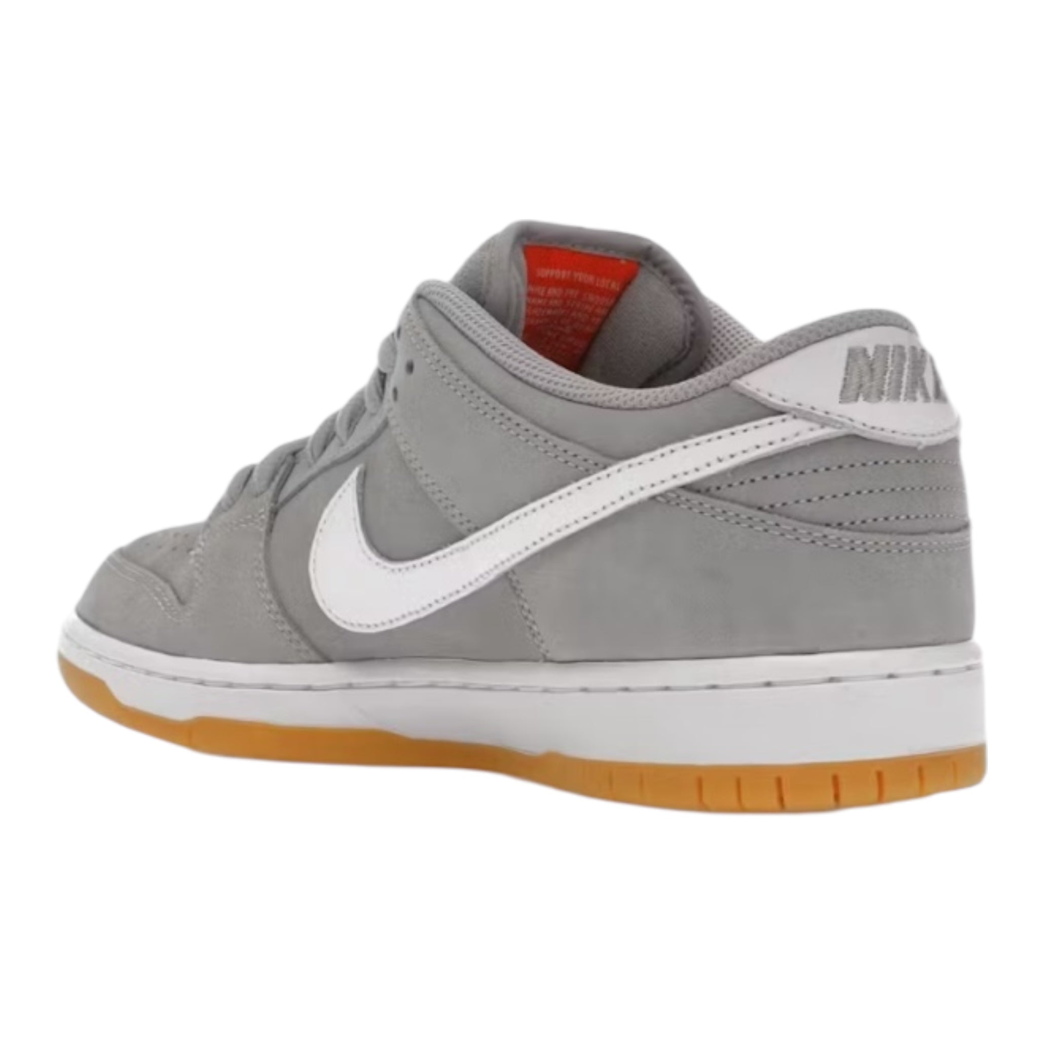 Nike SB Dunk Low Pro ISO Orange Label Wolf Grey Gum