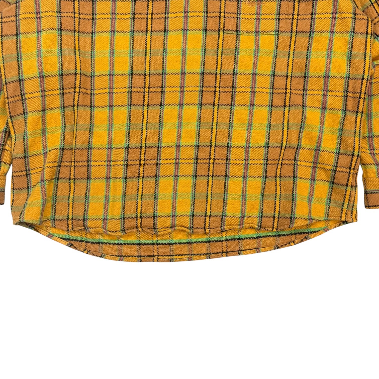 トップス Supreme Pullover Plaid FlannelShirt Gold Supreme Pullover Plaid Flannel Shirt Gold