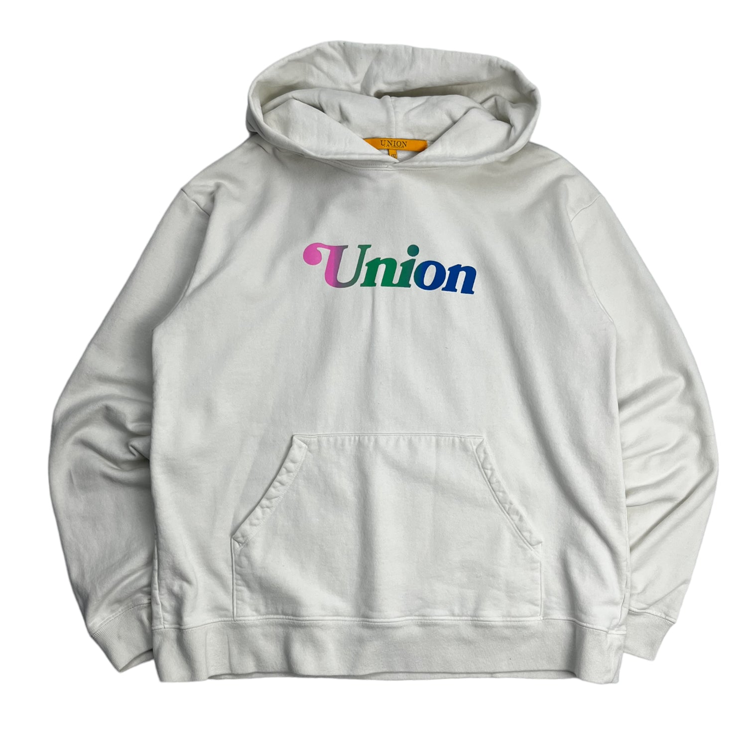 Union LA Gradient Hoodie White