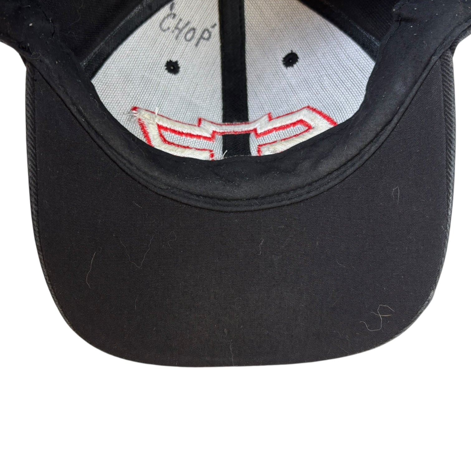 Vintage Chevrolet Flames StrapBack Hat Black