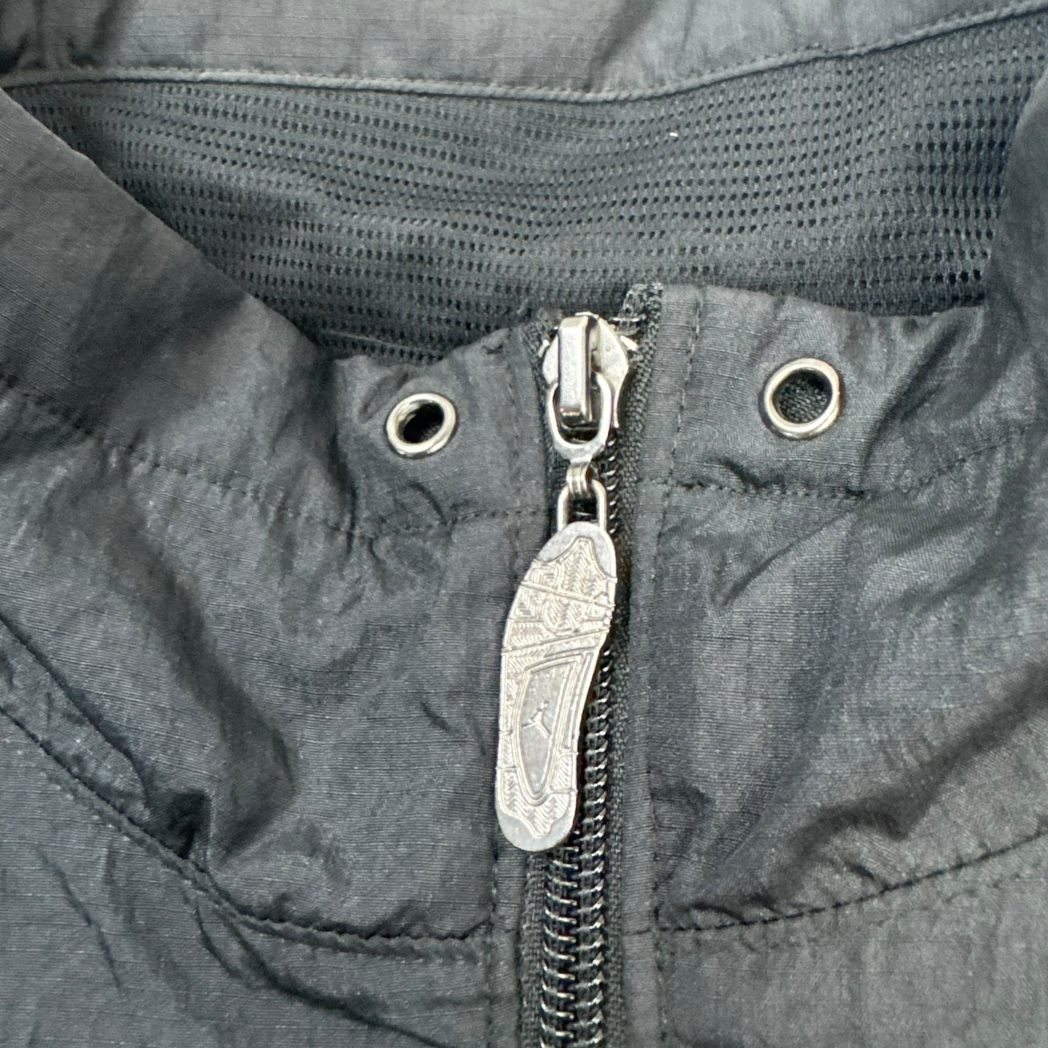 Vintage Nike Air Jordan Flight Jacket Mesh Black