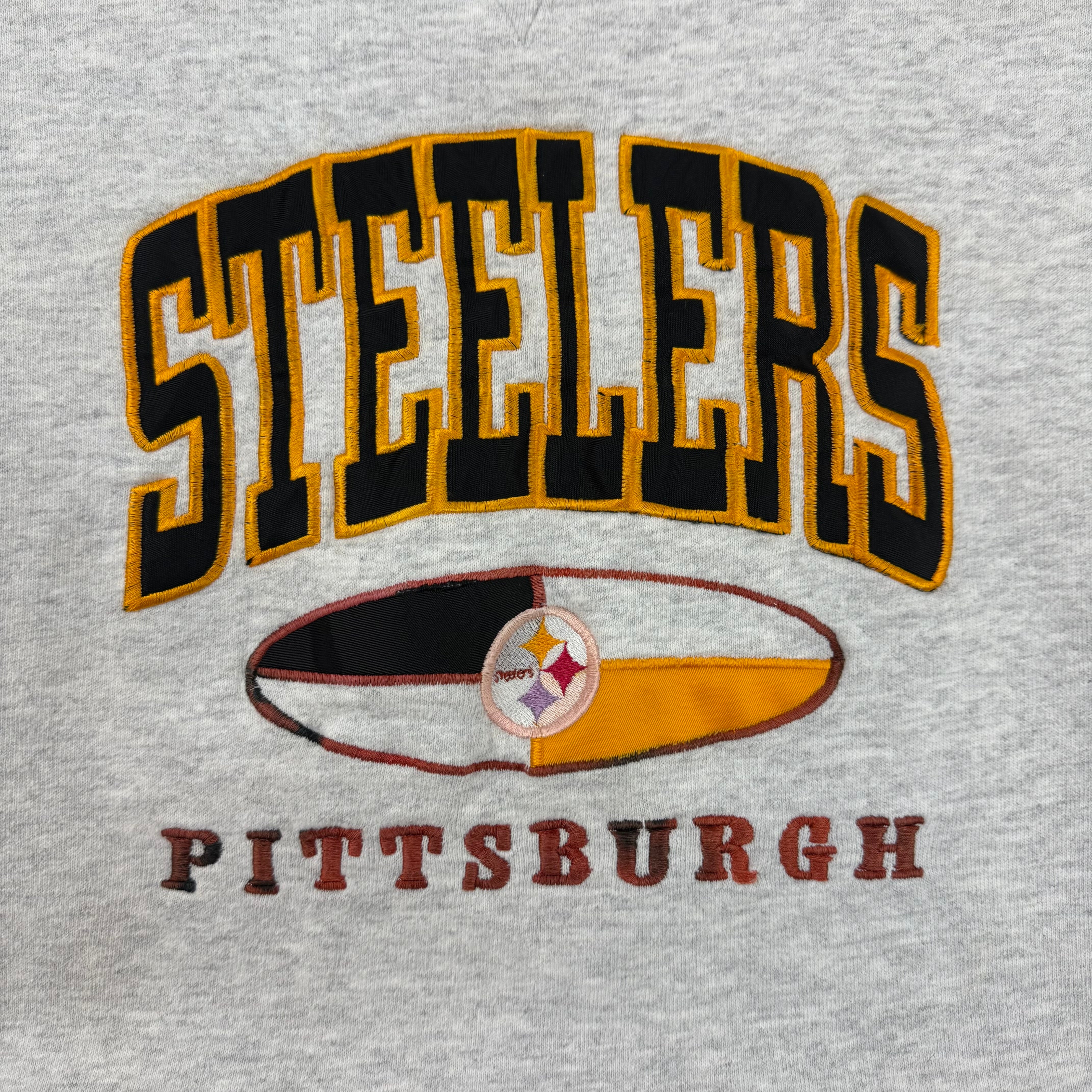 Vintage Pittsburgh Steelers Crewneck Grey