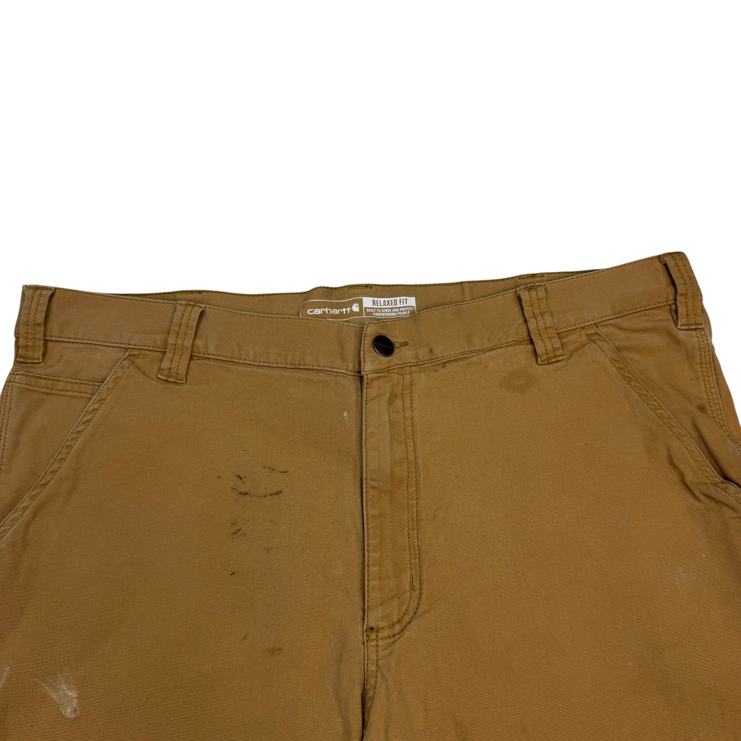 Vintage Carhartt Carpenter Shorts Brown