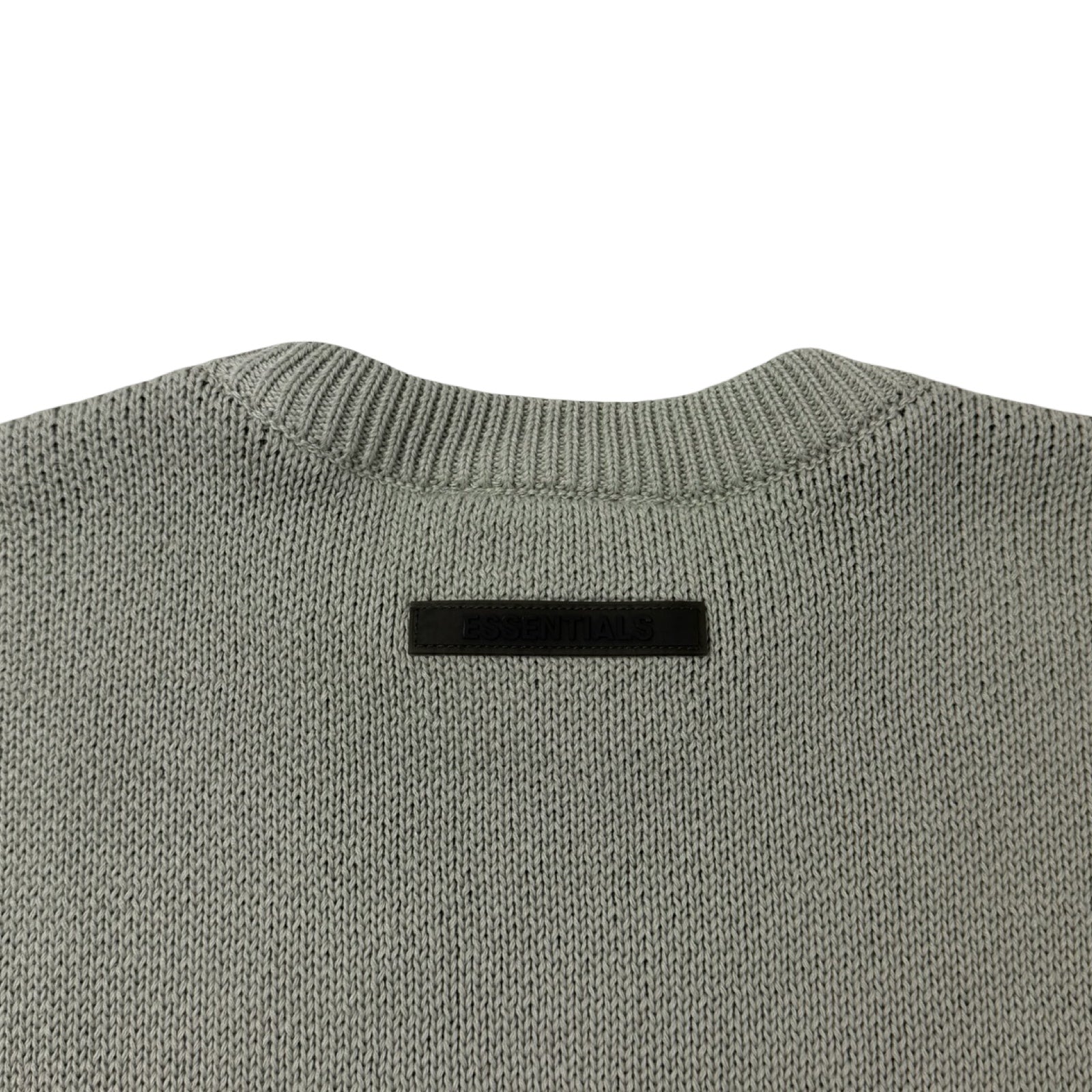 Fear of God Essentials Knit Sweater Concrete