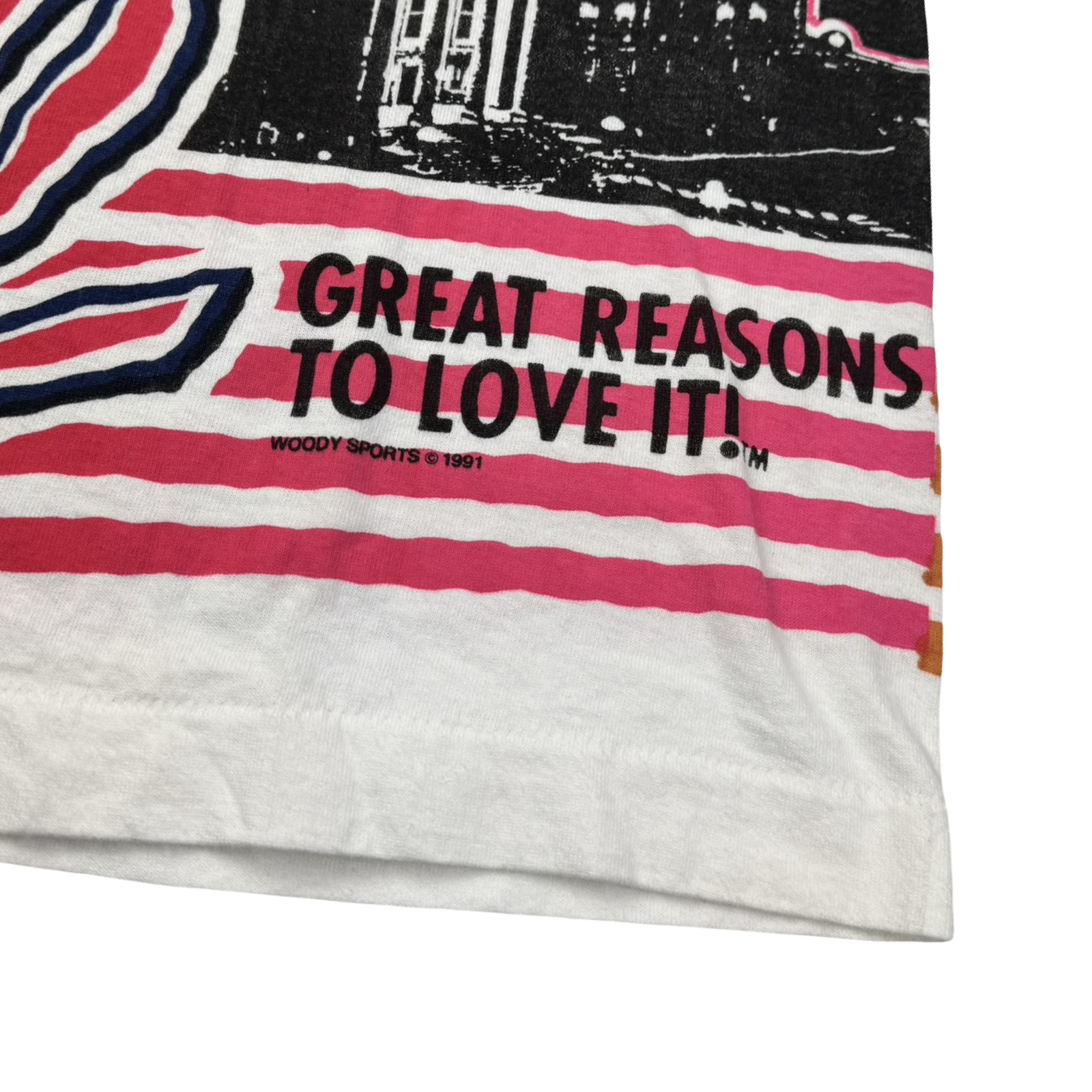 1990 Winnipeg City All Over Print T-Shirt