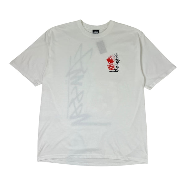 Stussy Tall Dice T-Shirt White