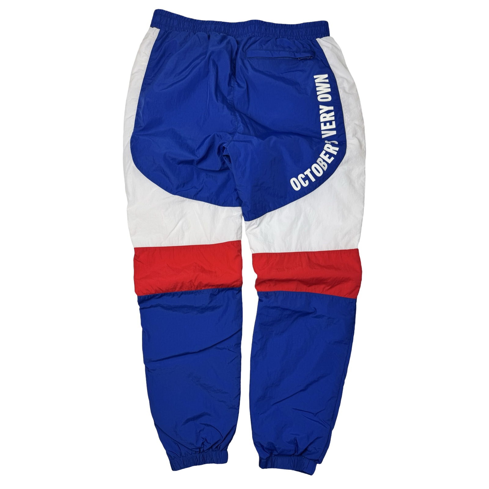 OVO Track Bottoms White/Blue