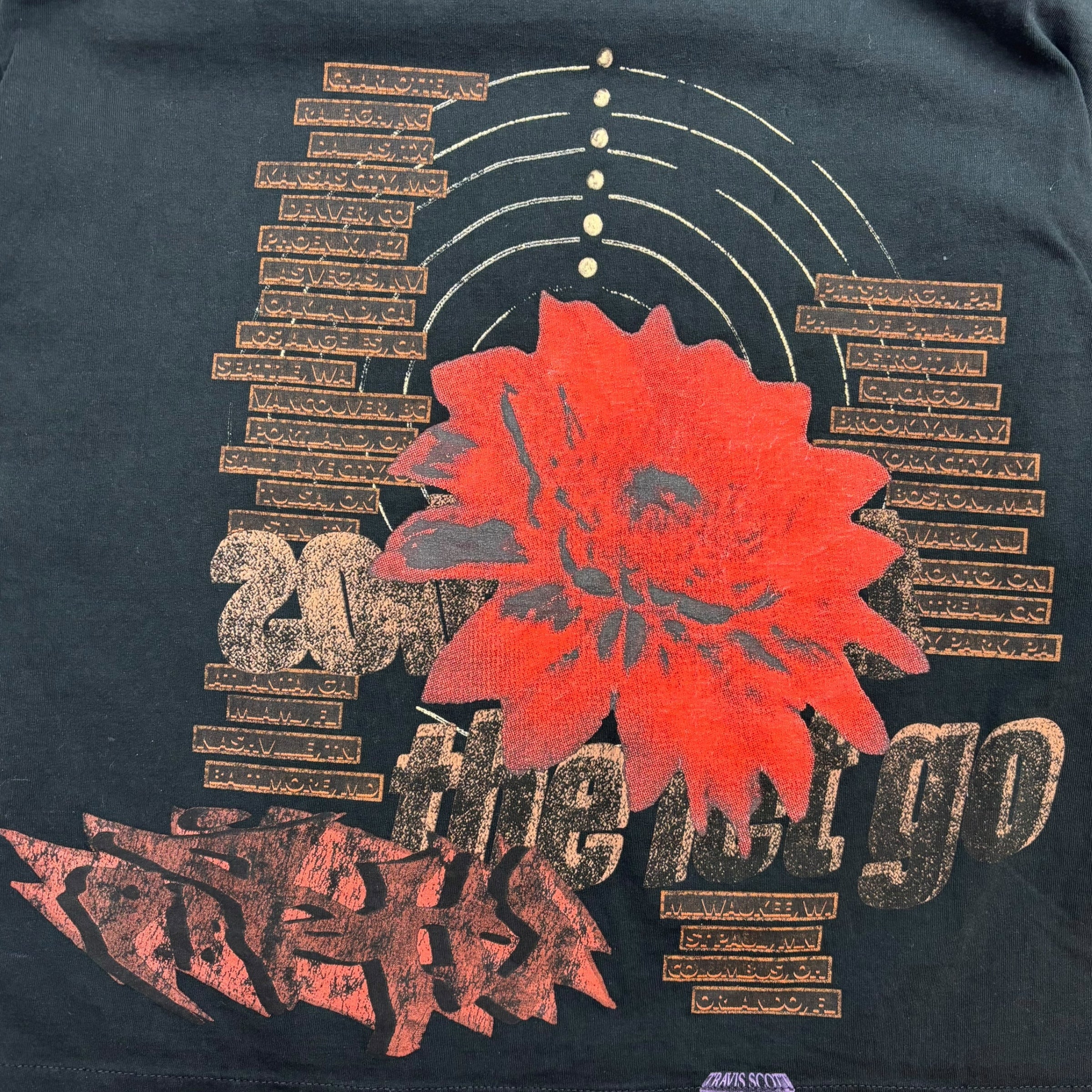 Travis Scott Utopia Echoes Circus Maximus Tour Tee