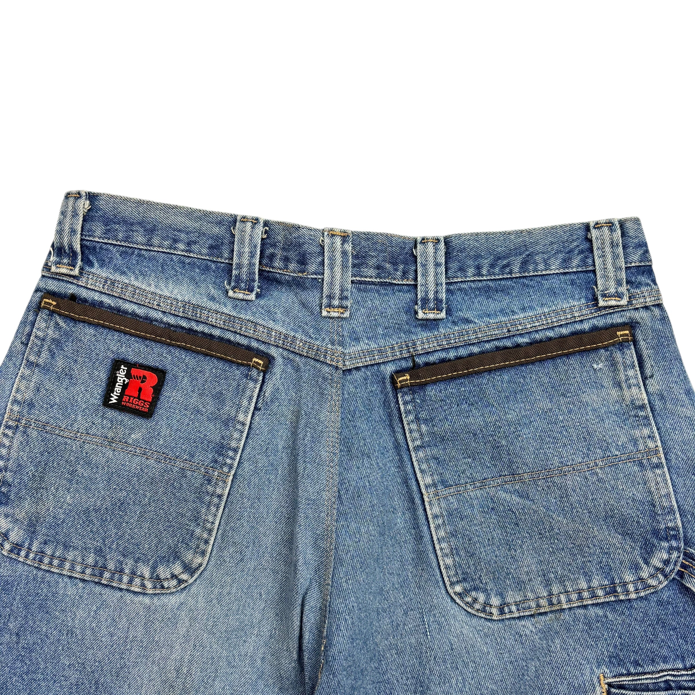 Vintage Wrangler Rigger Workwear Denim Shorts