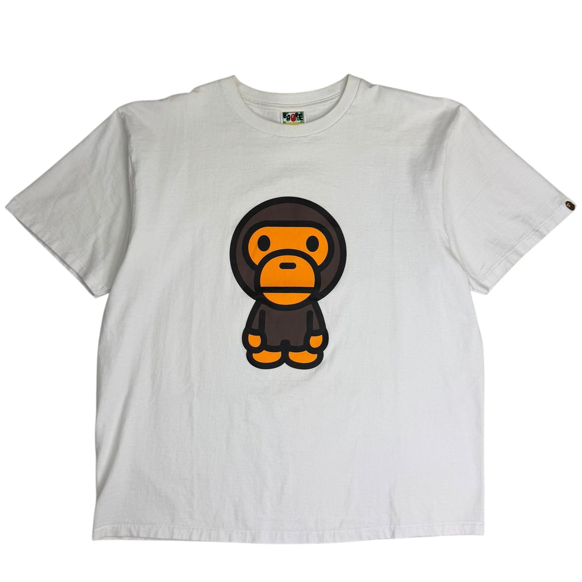 Bape Baby Milo Tee White