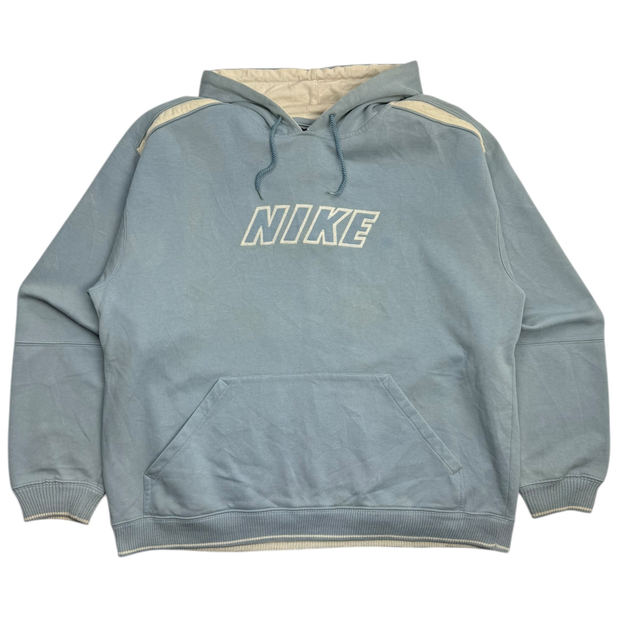 Vintage Nike Euro Pullover Baby Blue Hoodie