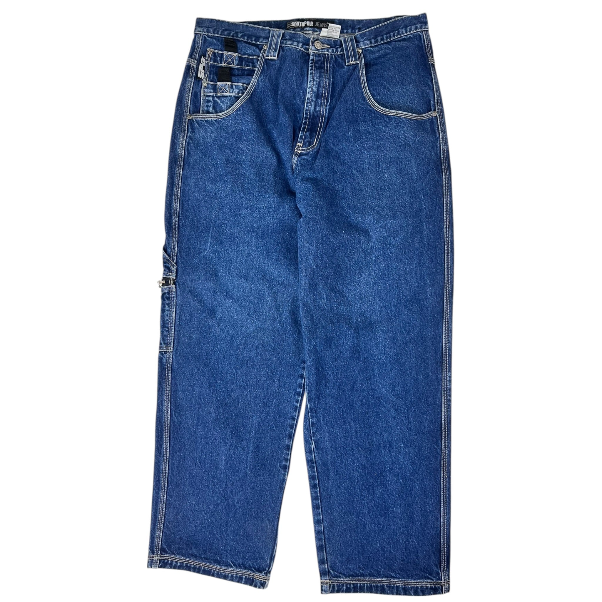 Vintage Y2K Southpole Patched Jeans