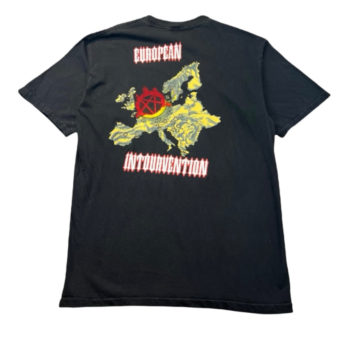 Vintage 1994 Slayer “European Intourvention” T-Shirt Black