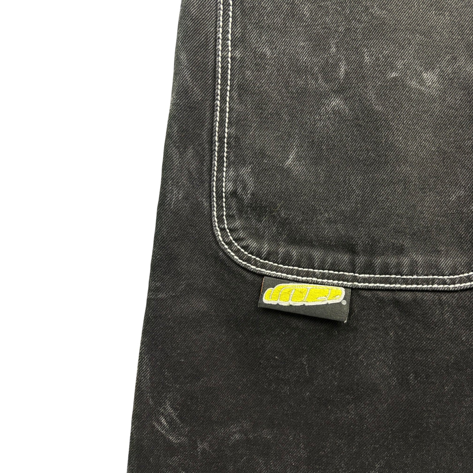 (W) JNCO Industries Wide Leg Jeans Black