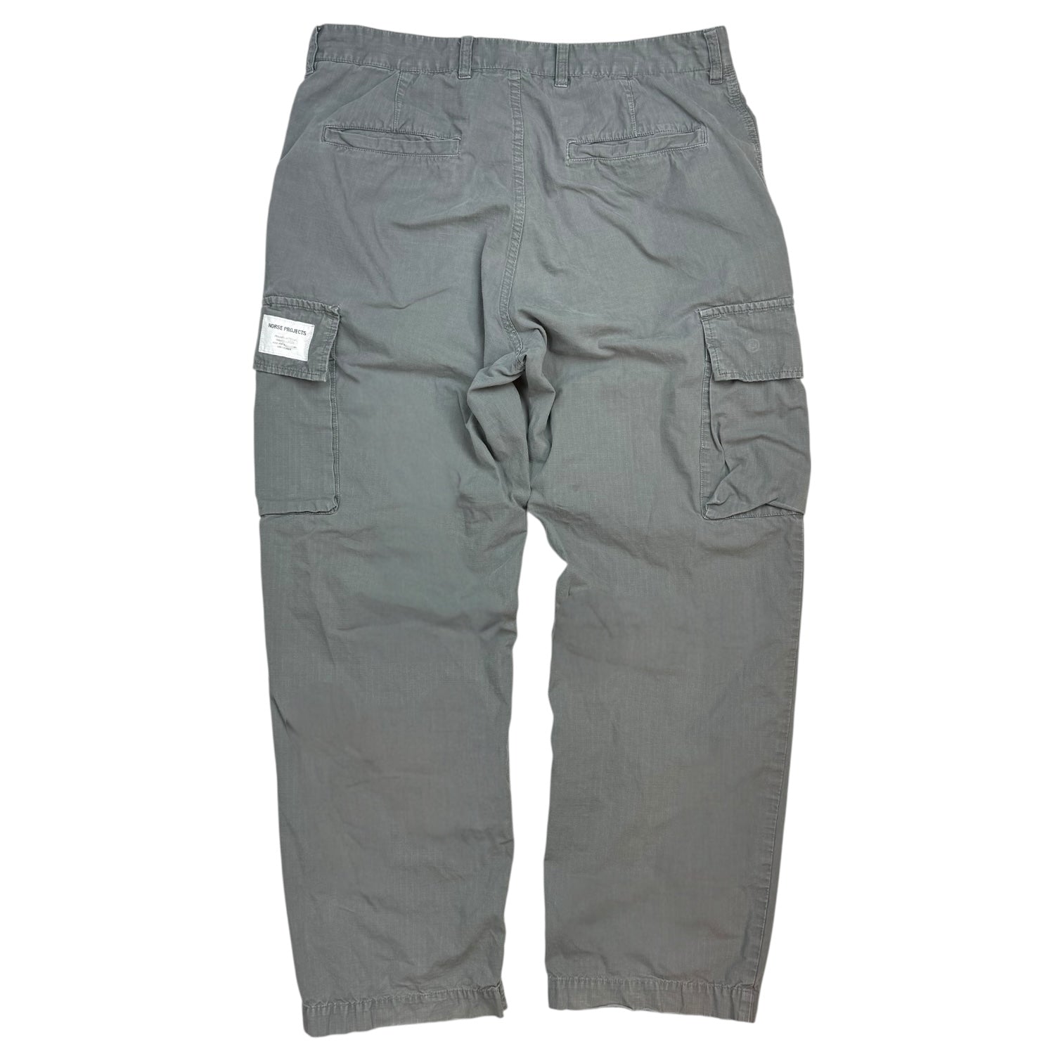 Norse Project Lukas Ripstop Tab Series Cargo Pants Grey