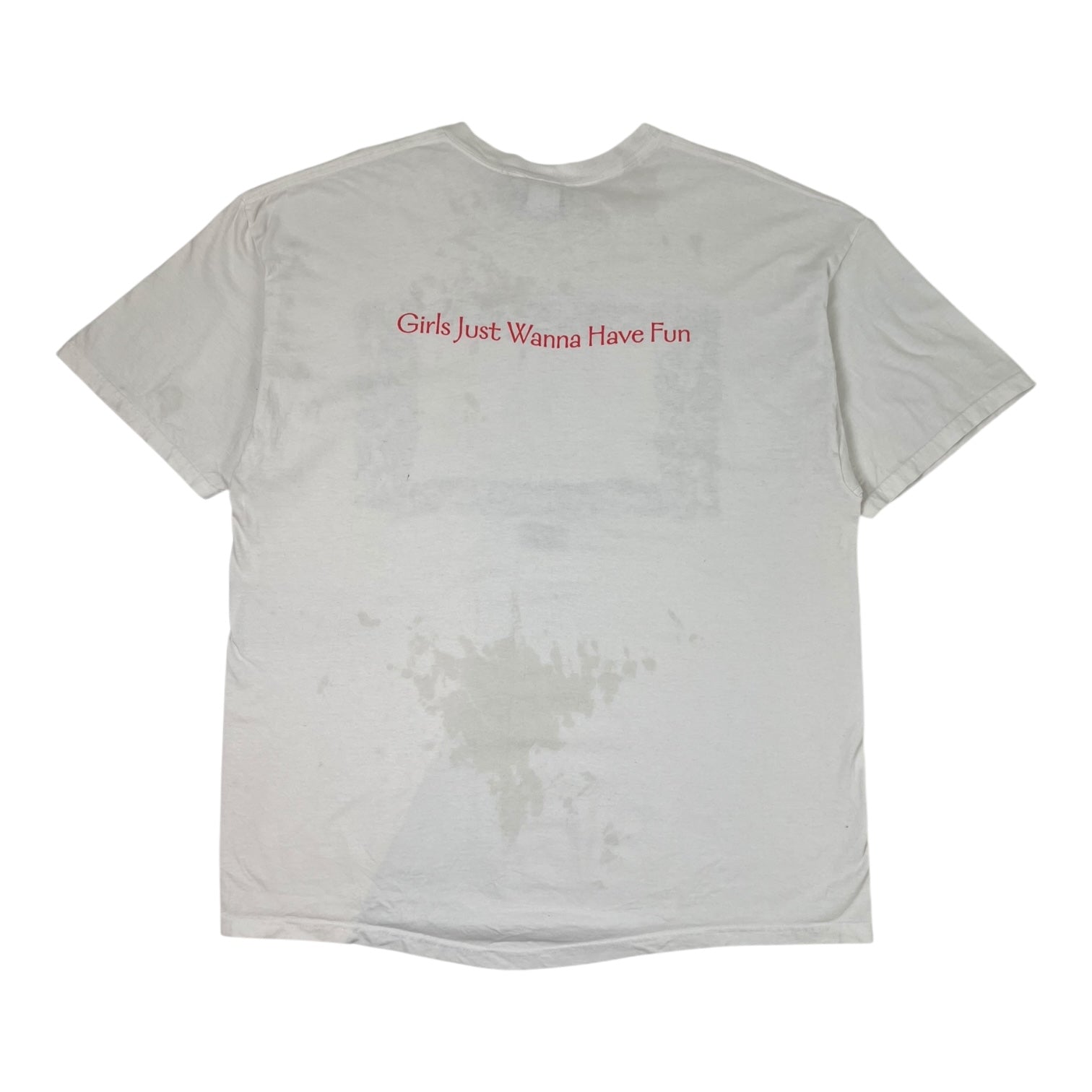 Vintage Xena Girls Just Wanna Have Fun T-Shirt White