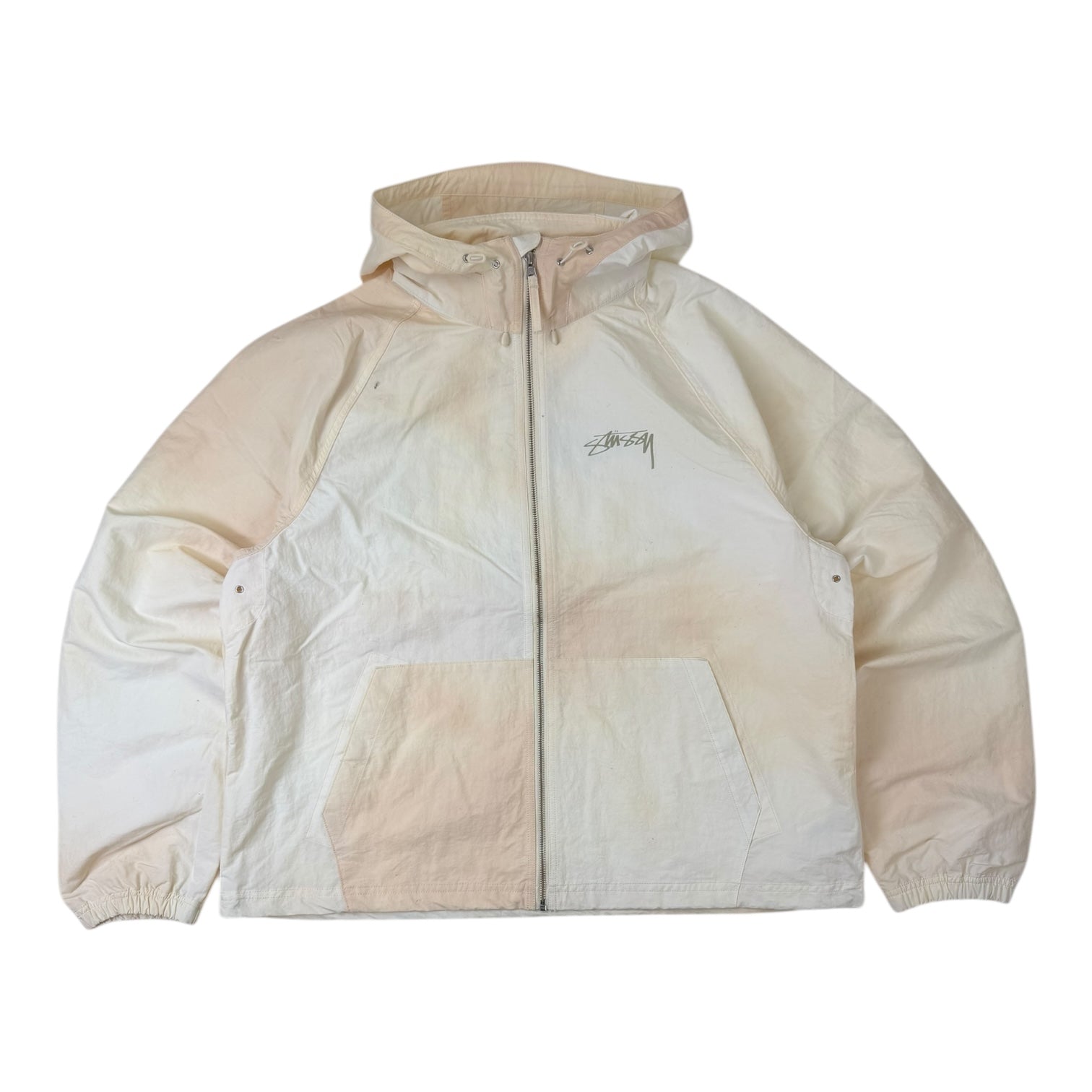 Stussy Beach Shell Wave Dye Jacket Bone