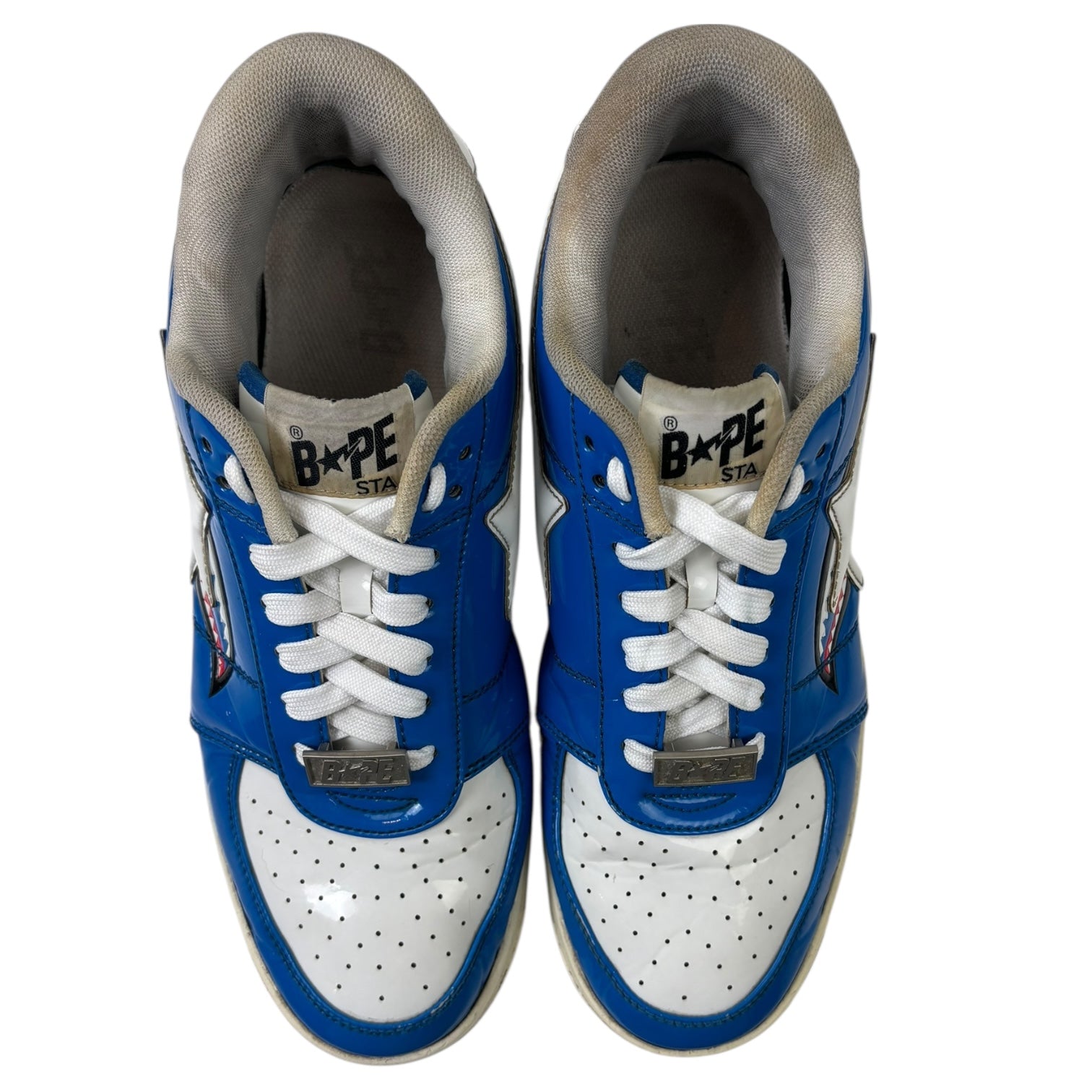 BAPE Bape Sta Low Color Block Shark Blue (Used)