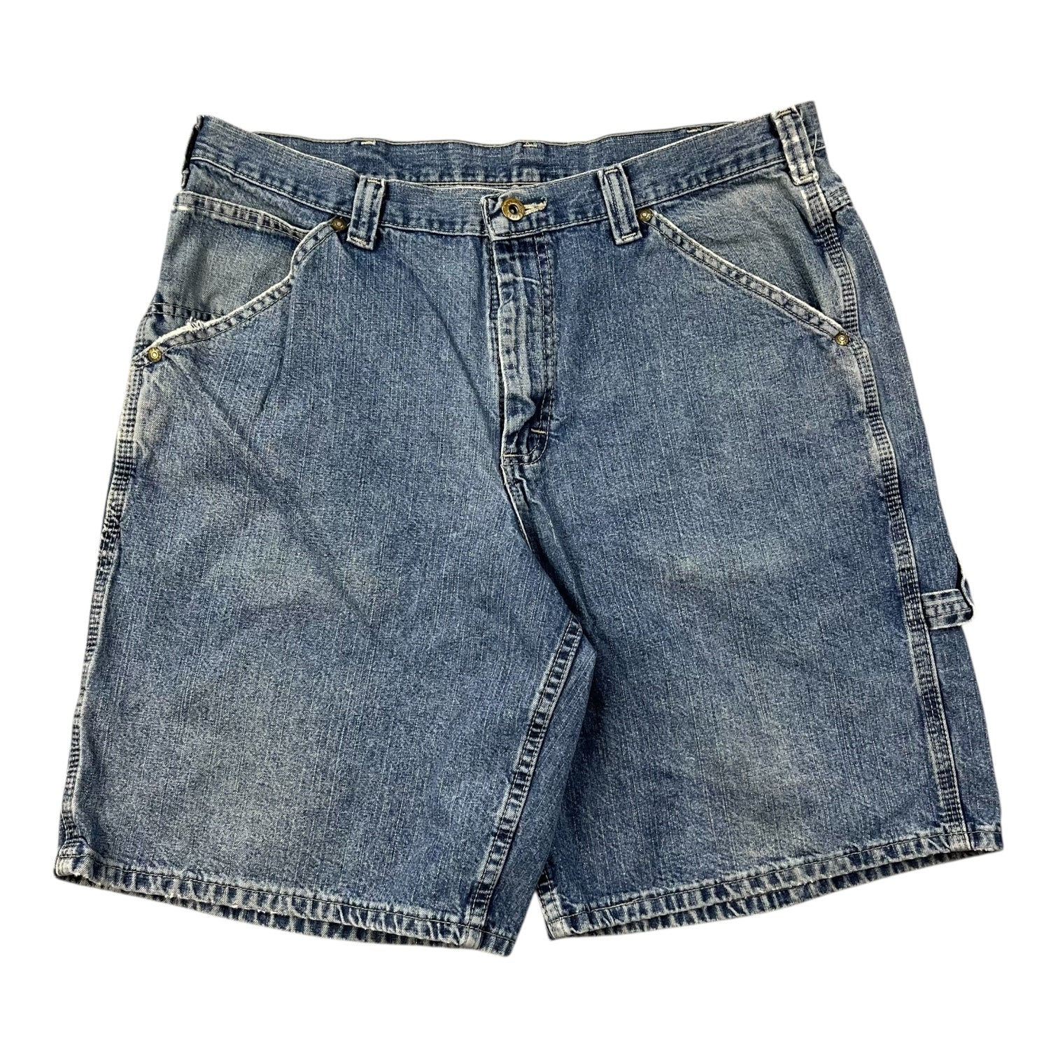 Vintage Lee Carpenter Shorts Medium Wash