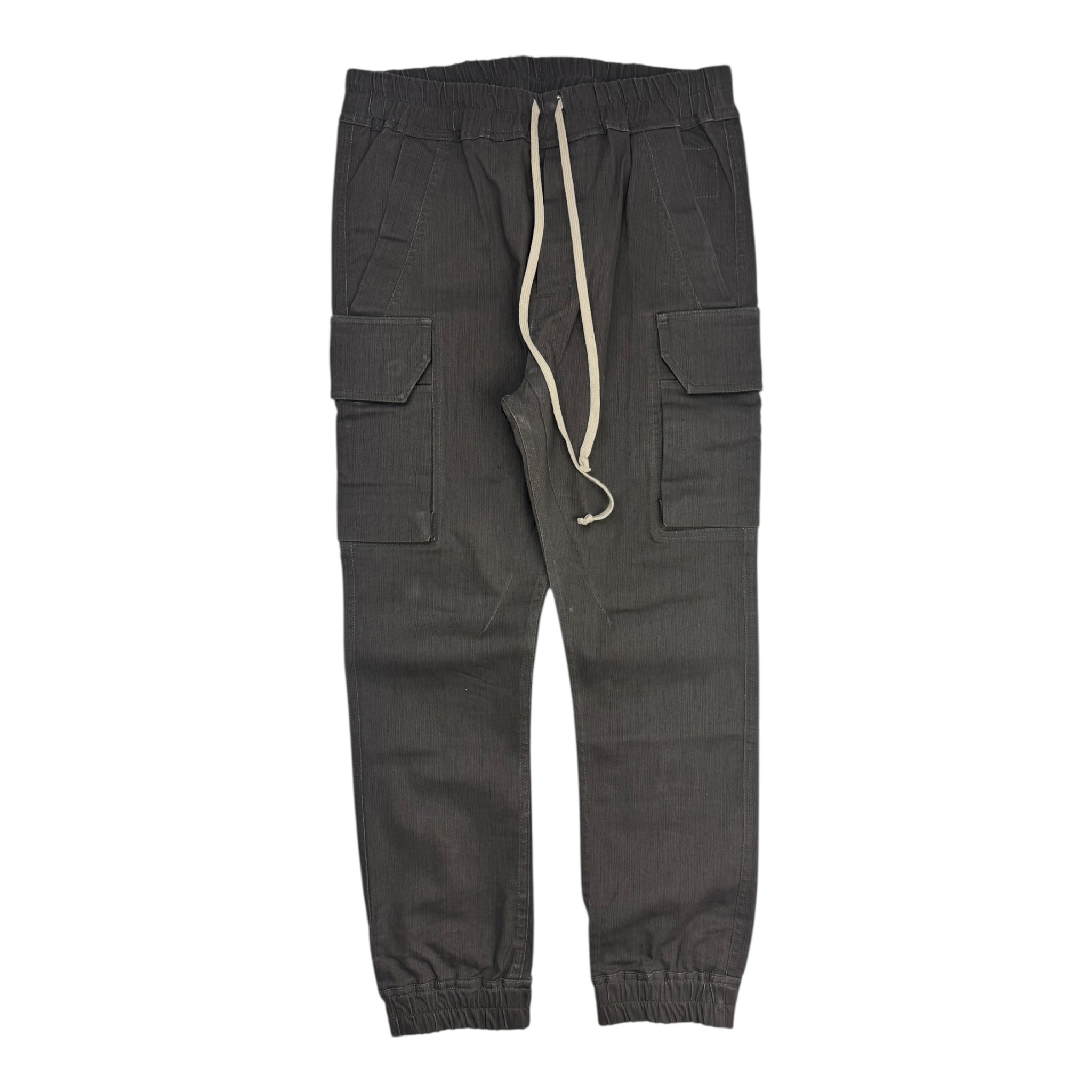 Rick Owens Mastodon Mega Cargo Pants Dark Dust