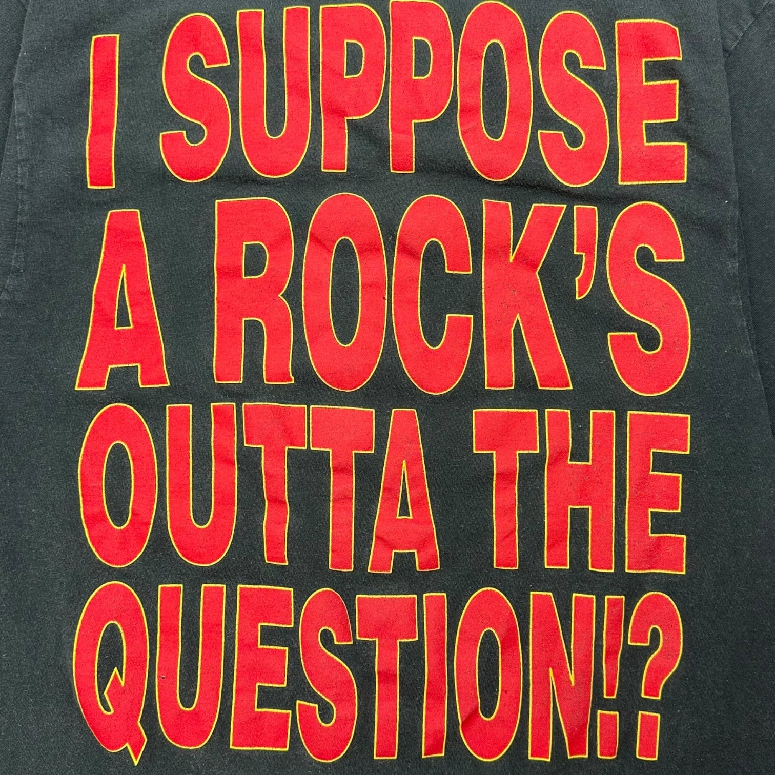 1992 Def Leppard "I Suppose a Rock's Outta The Question?" Tee