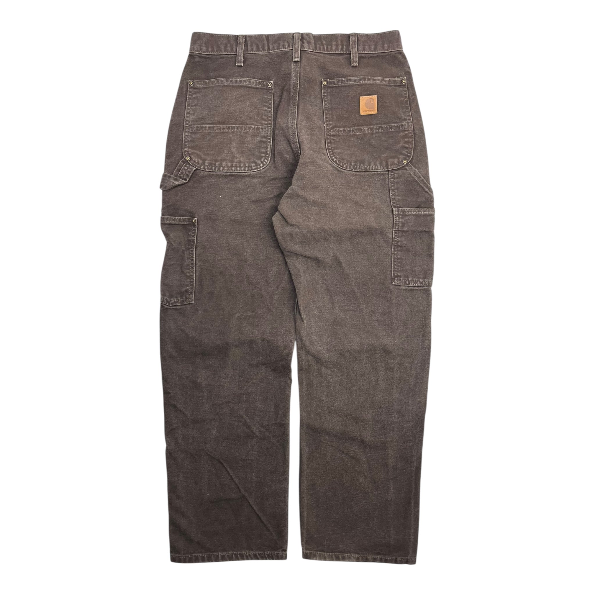 Carhartt Loose Fit Double Knee Pants Dark Brown