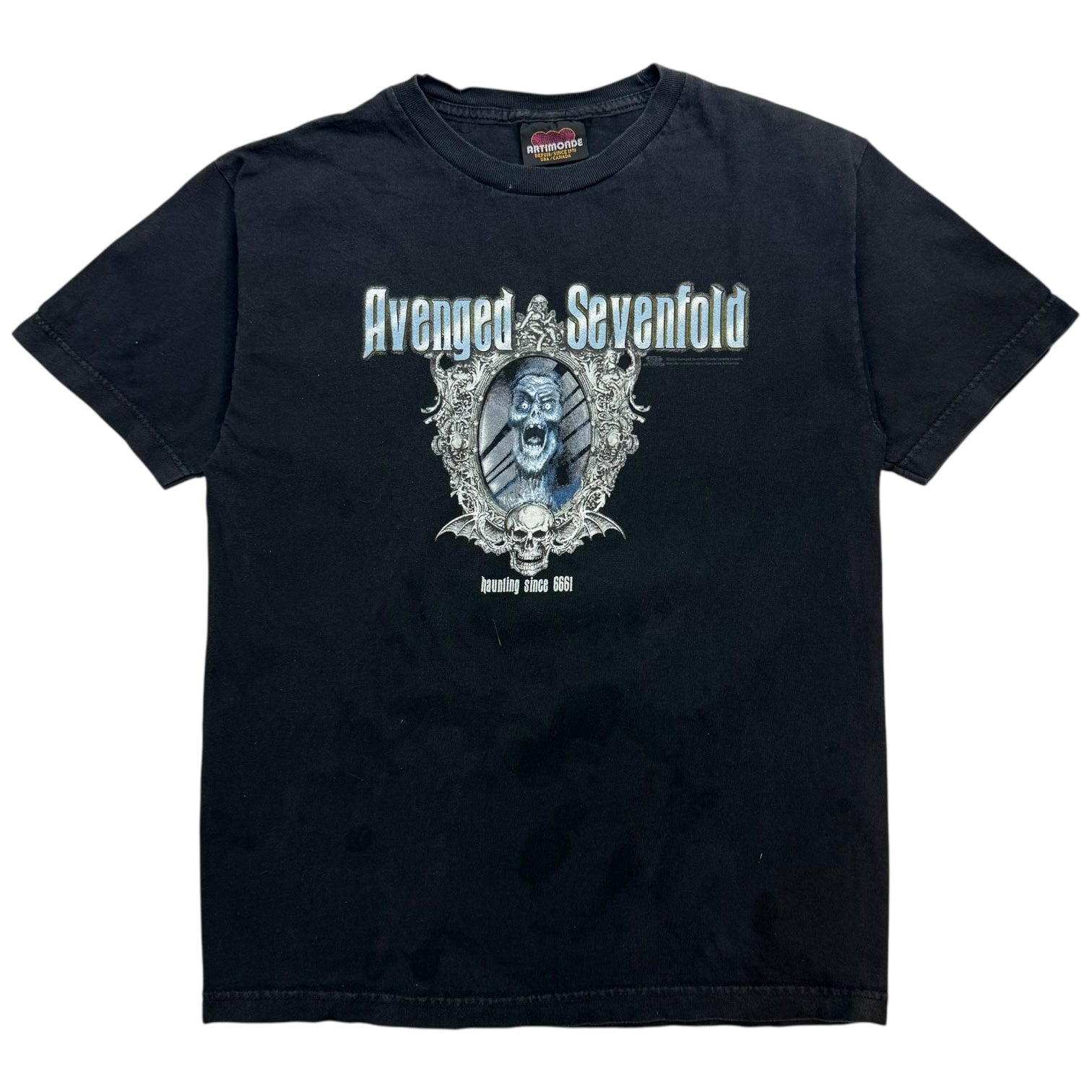 2005 Avenged Sevenfold Tee Black
