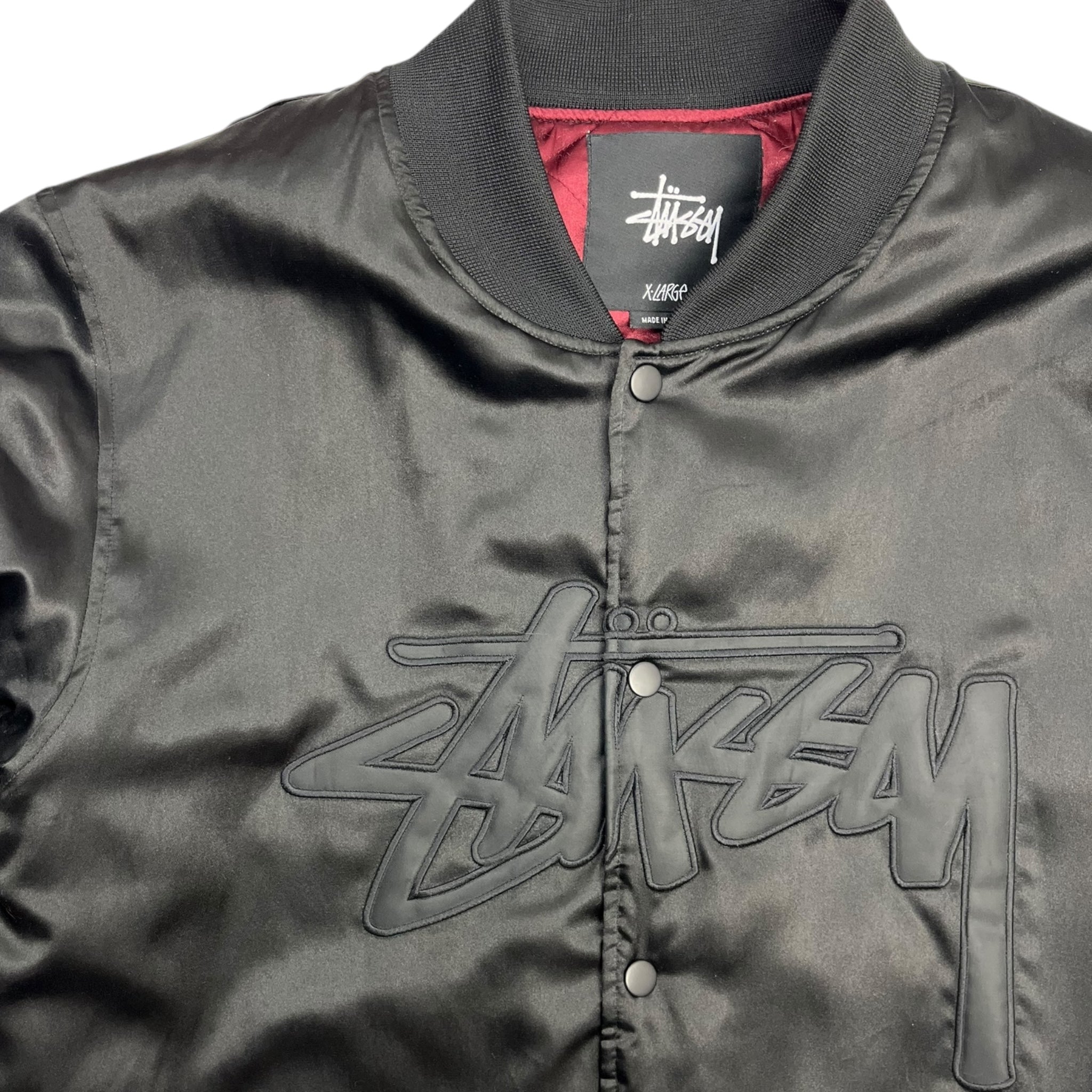 Stussy Satin Bomber Jacket