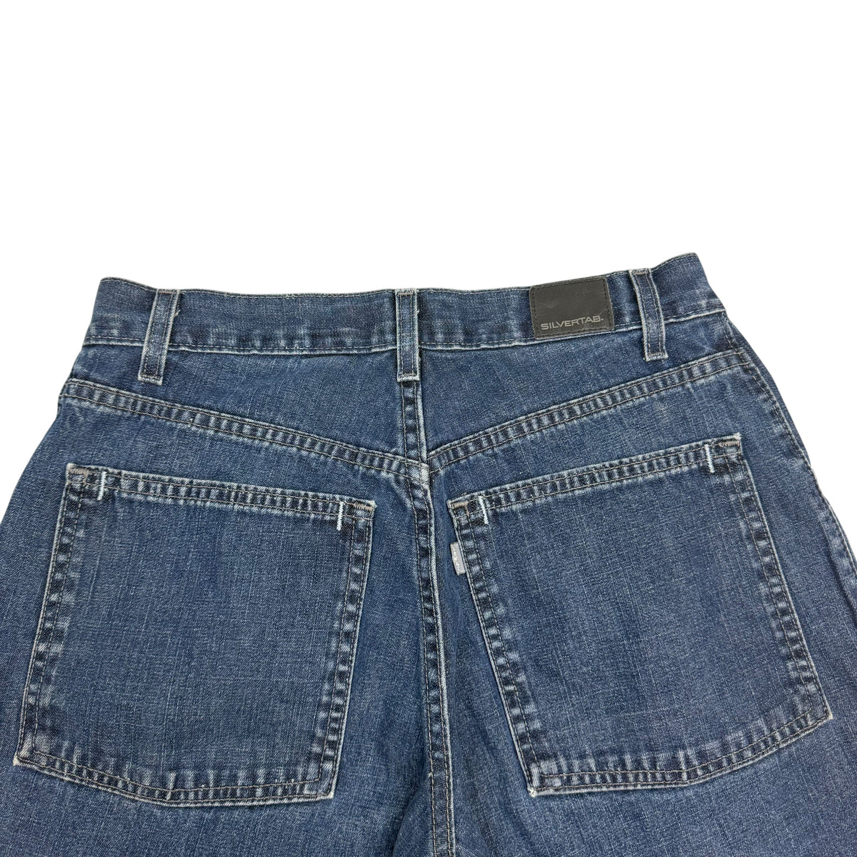 Vintage Levis Baggy Fit Silver Tab Jeans Blue