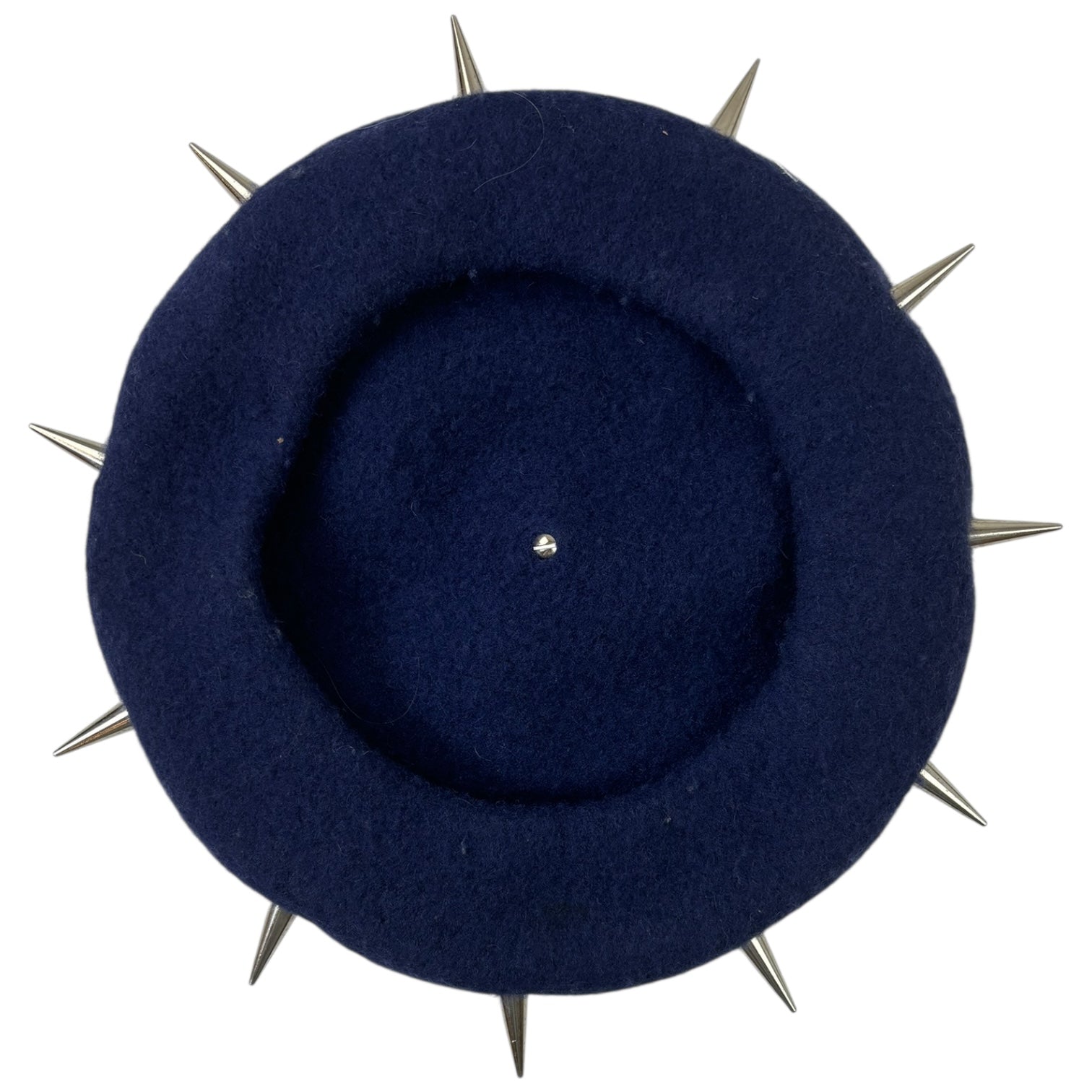 Charles Jeffrey Loverboy Studded Beret Blue