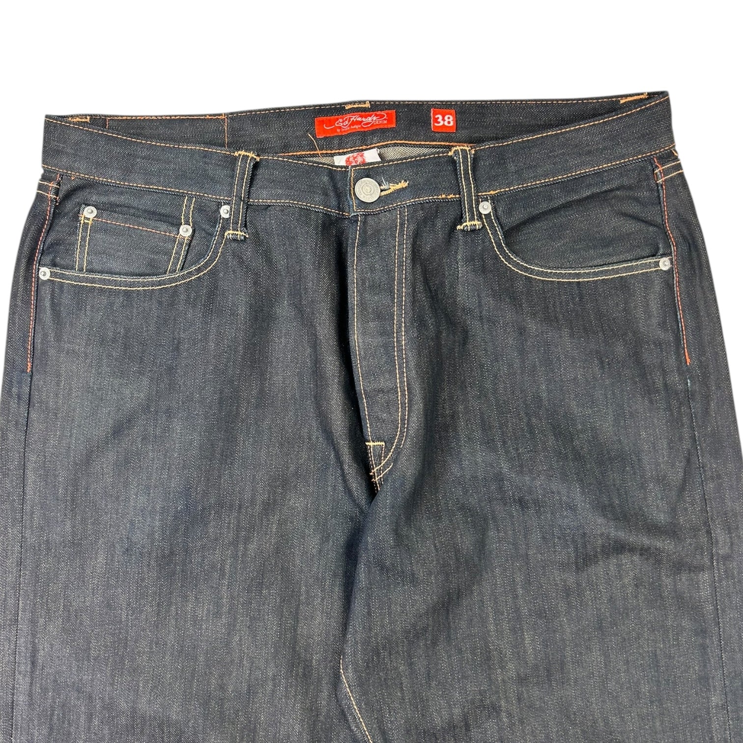 Vintage Y2K Ed Hardy Jeans Raw