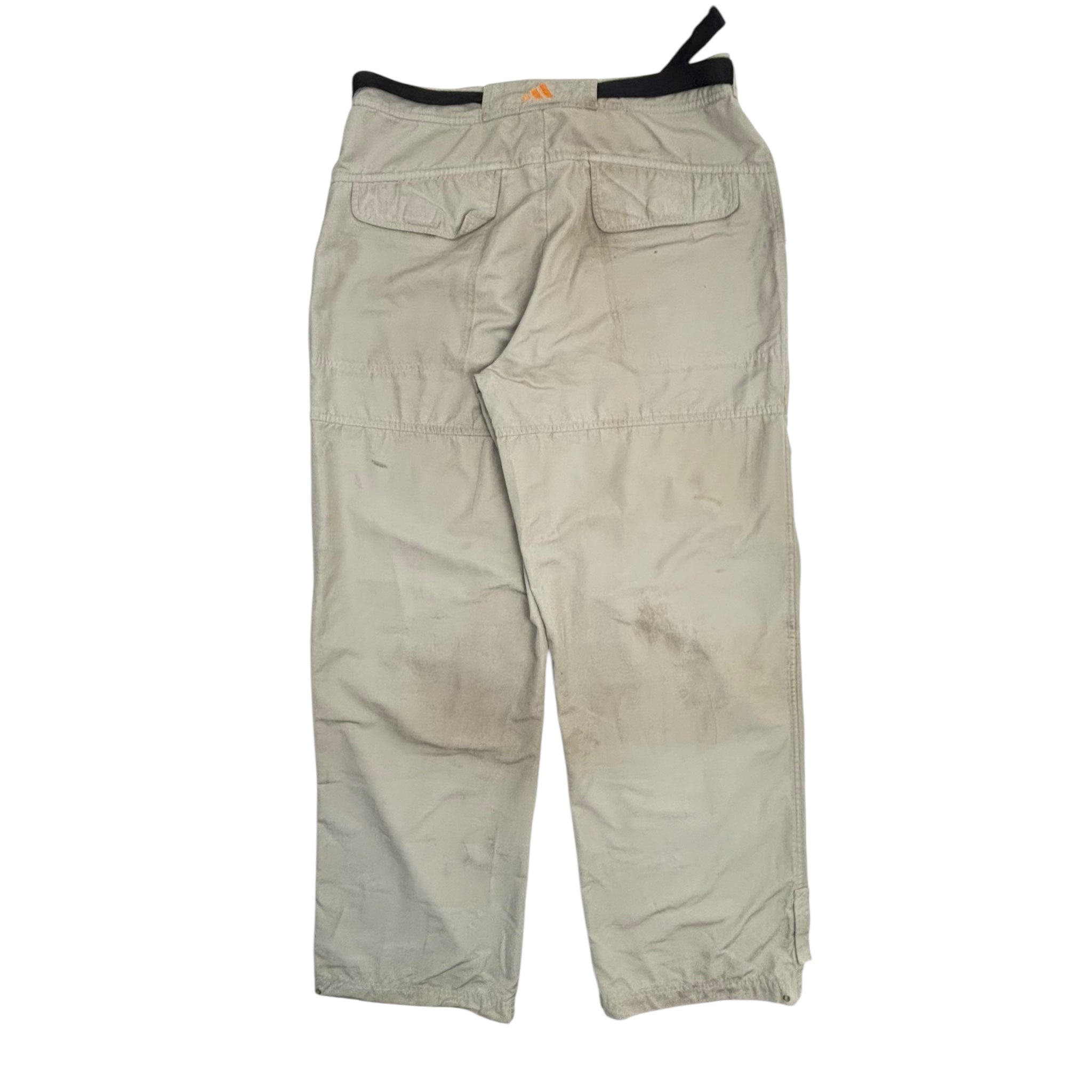 Vintage Adidas Utility Cargo Pants Beige