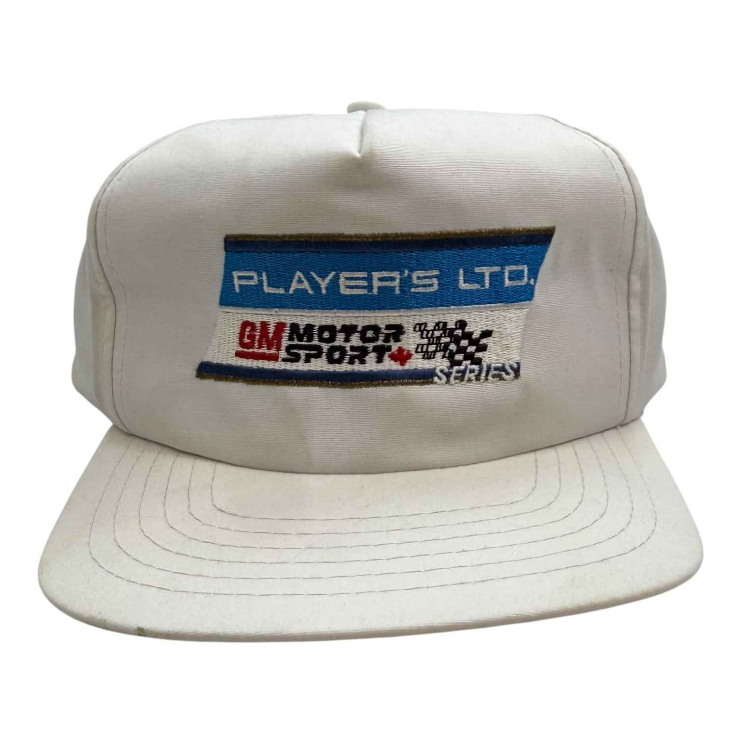 Vintage Players Ltd GM Motor Sports Hat White