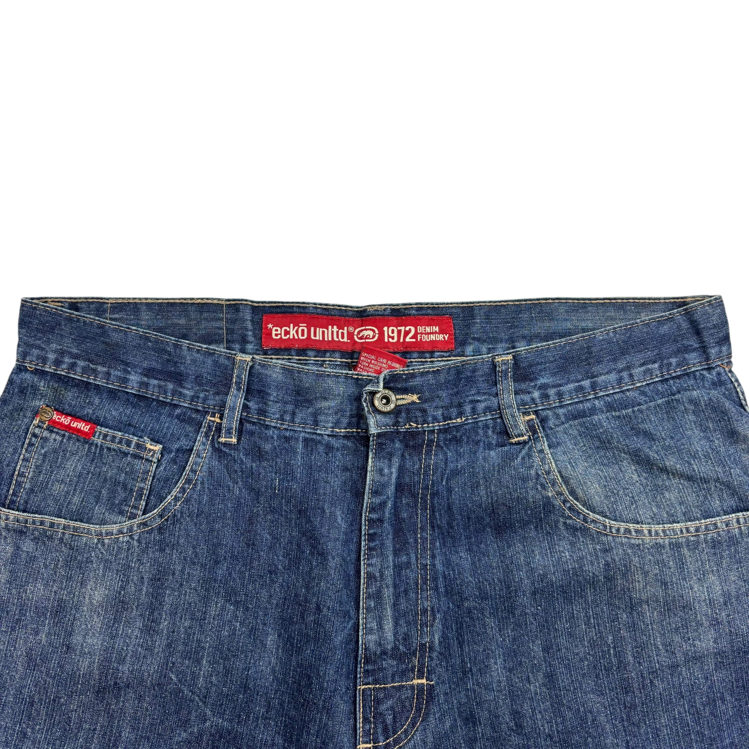 Vintage Y2K Ecko Denim Shorts