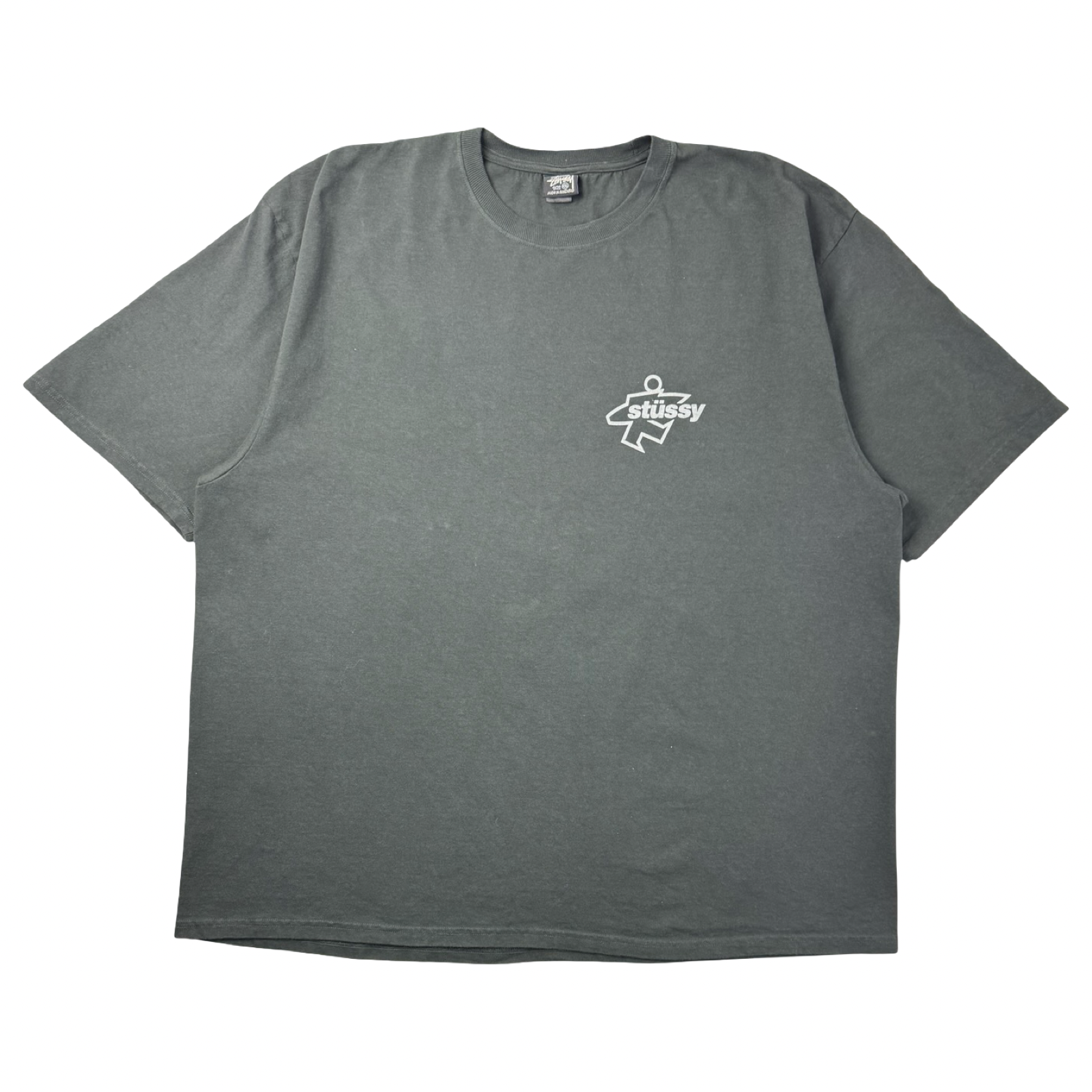Stussy Surf Size Pigment Dyed Tee Faded Black