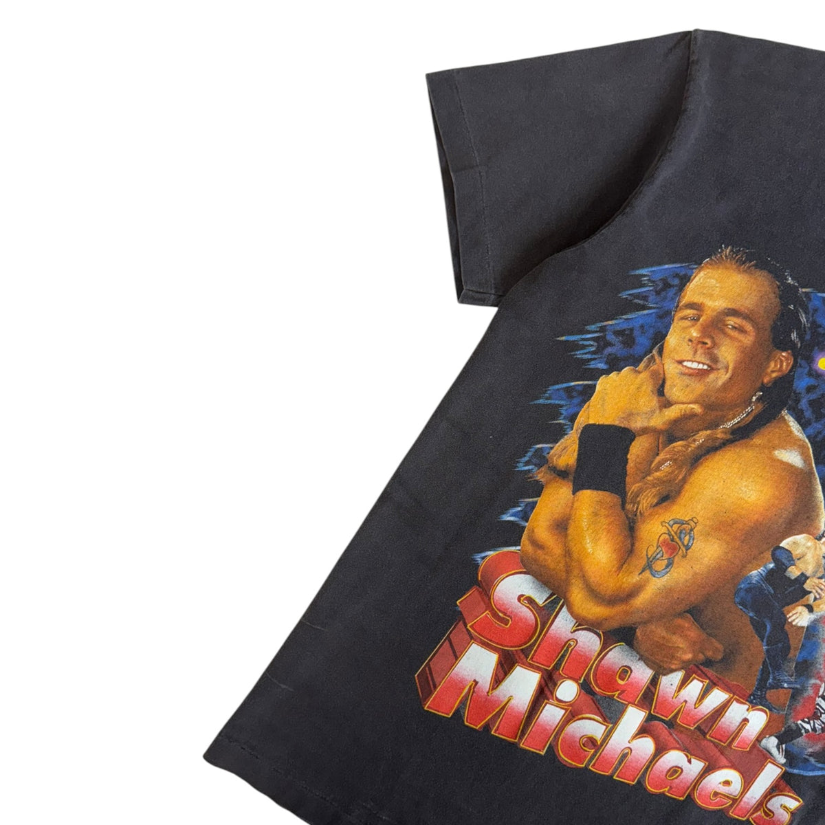 Vintage 1990s WWF Shawn Michaels Sweet Chin Music Black