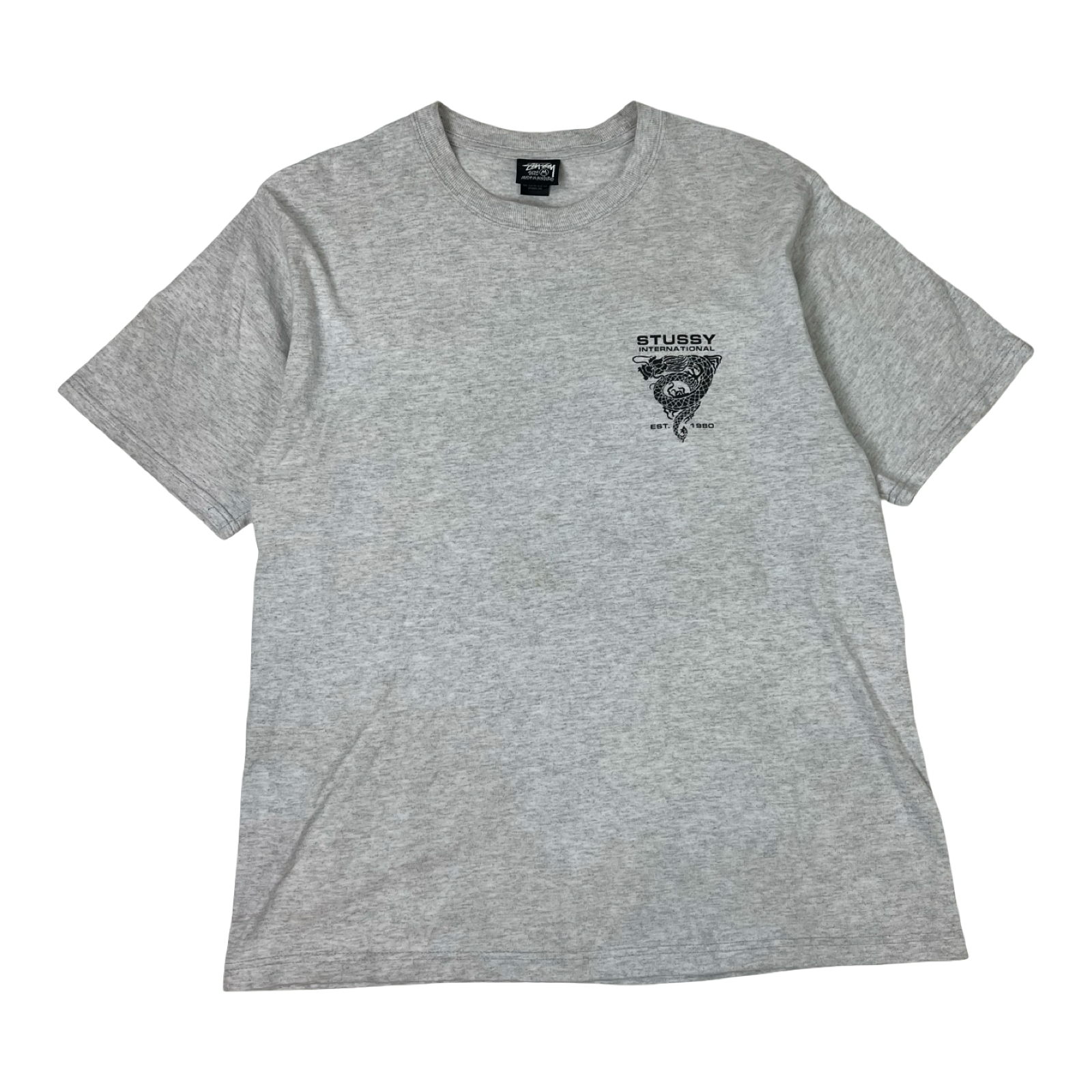 Stüssy International Dragon T-shirt Grey